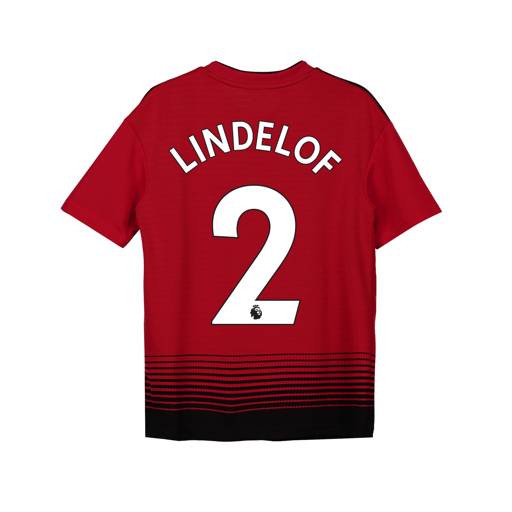 Manchester United Home Shirt 2018-19 - Kids with Lindelof 2 printing