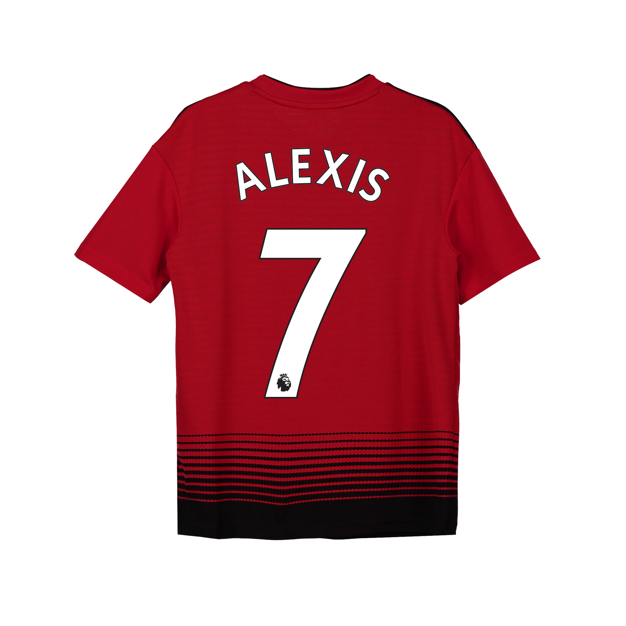 Manchester United Home Shirt 2018-19 - Kids with Alexis 7 printing