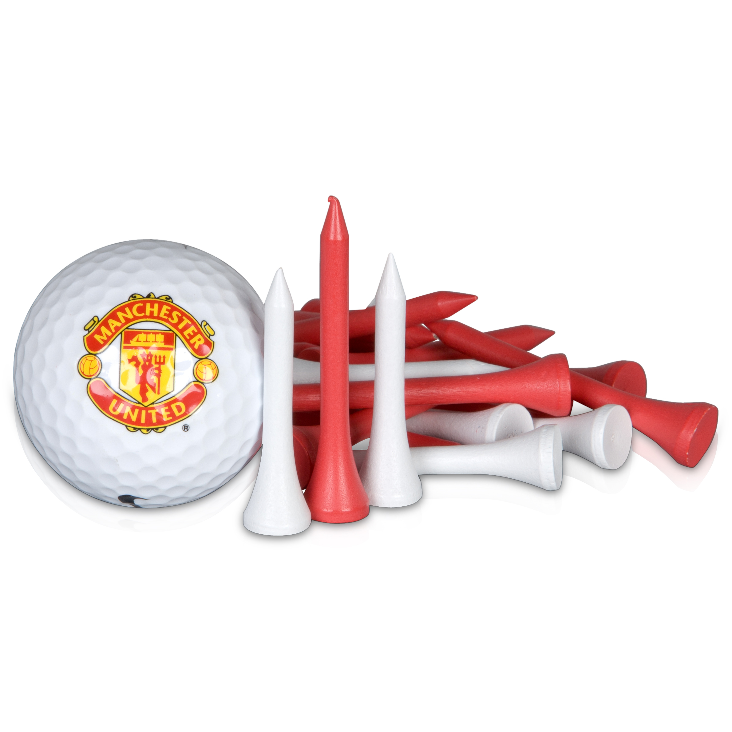 Manchester United Golf Gift Ball and Tee Set