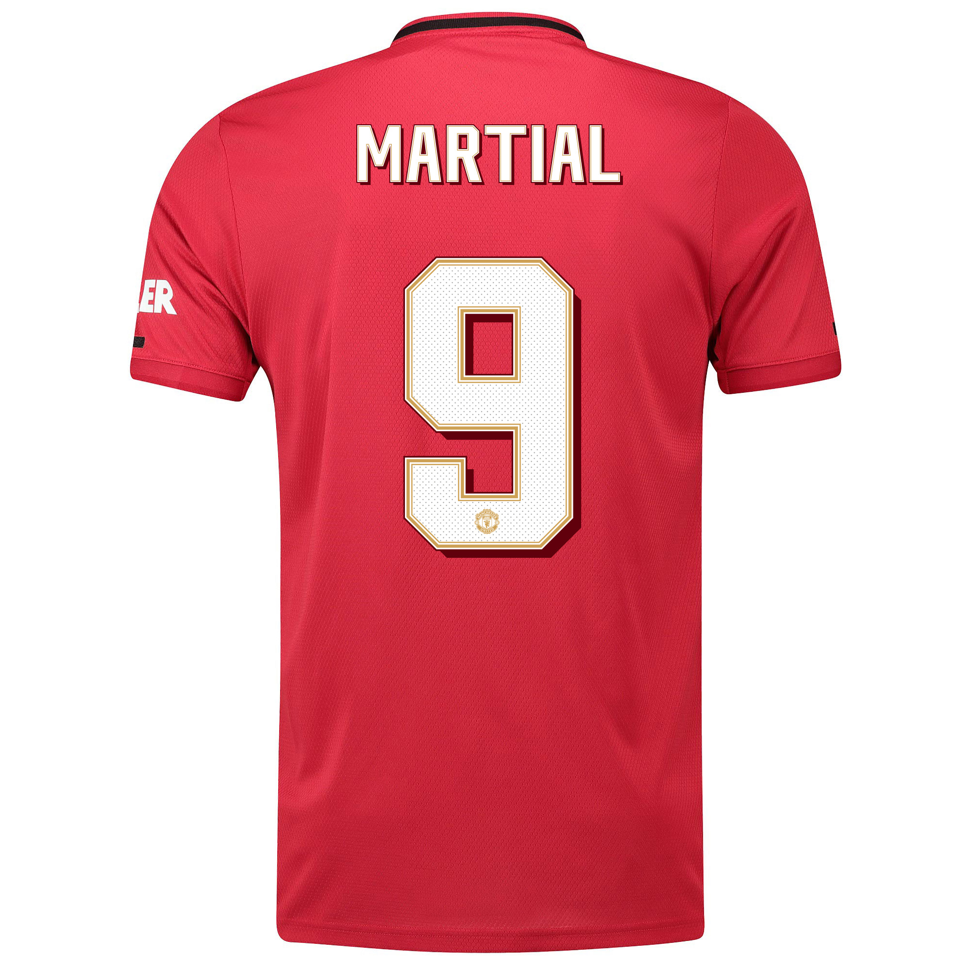 Manchester United Cup Home Shirt 2019 - 20 with Martial 9 printing