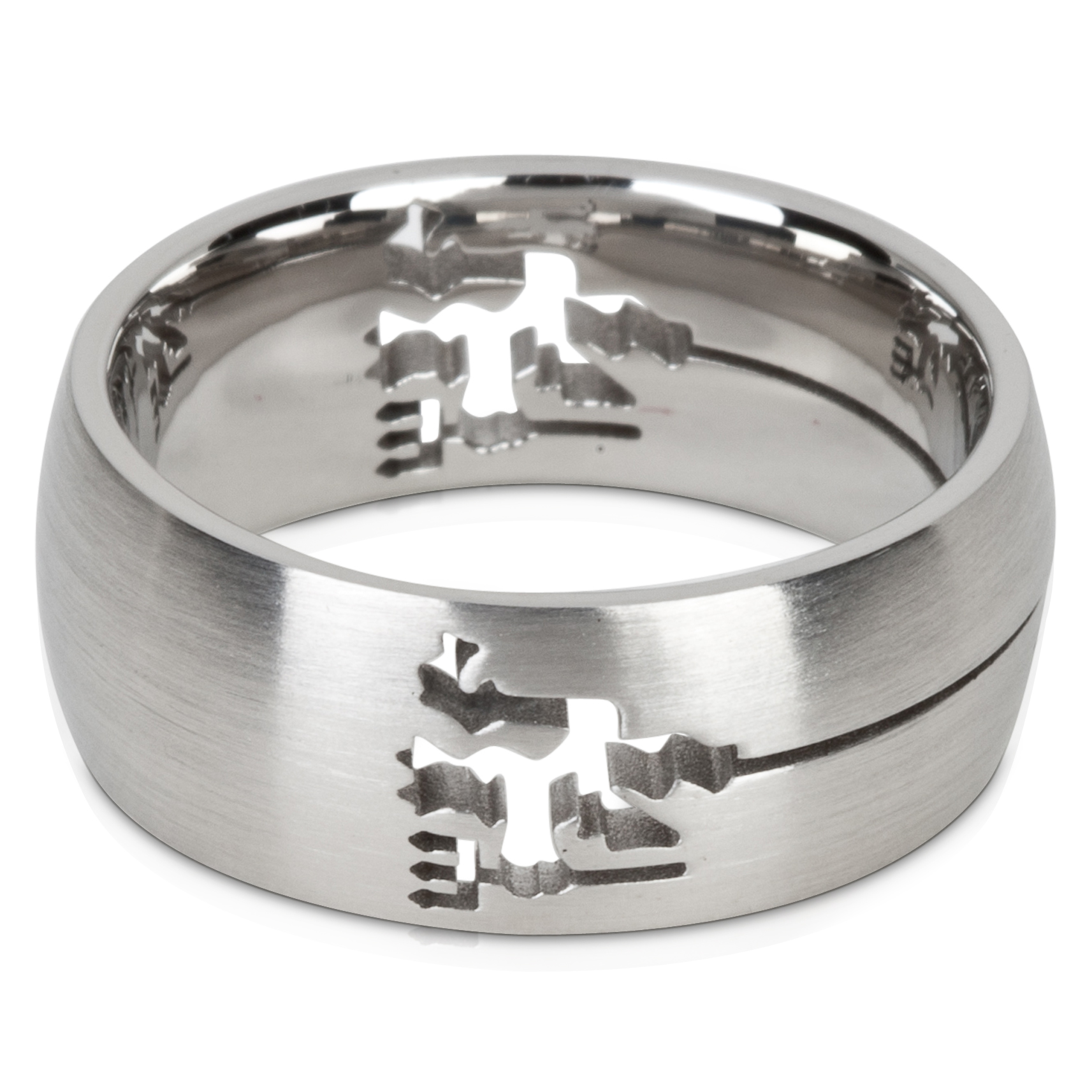 Manchester United Cut Out Devil Ring - Stainless Steel