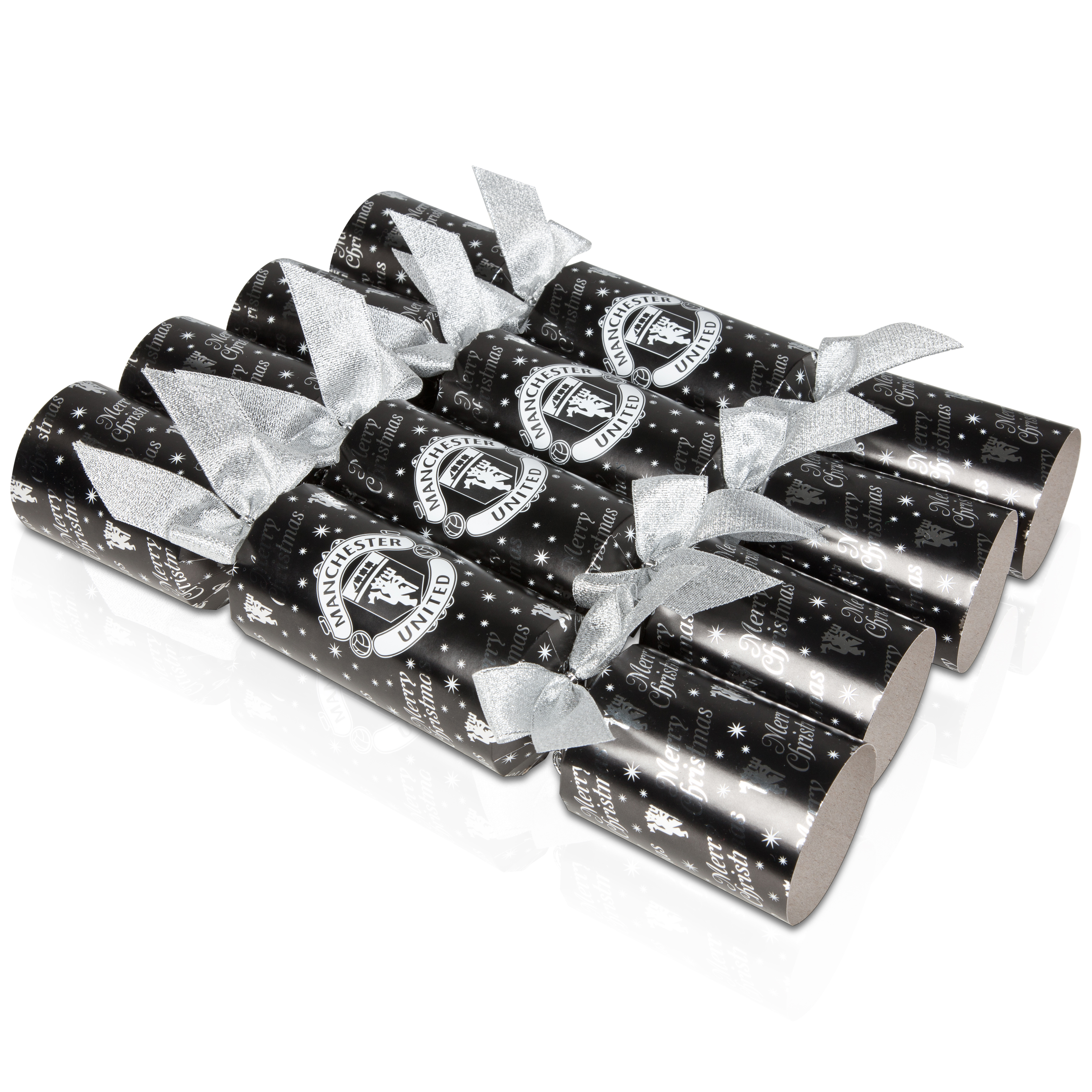 Manchester United Christmas Premium Crackers - 4 Pack
