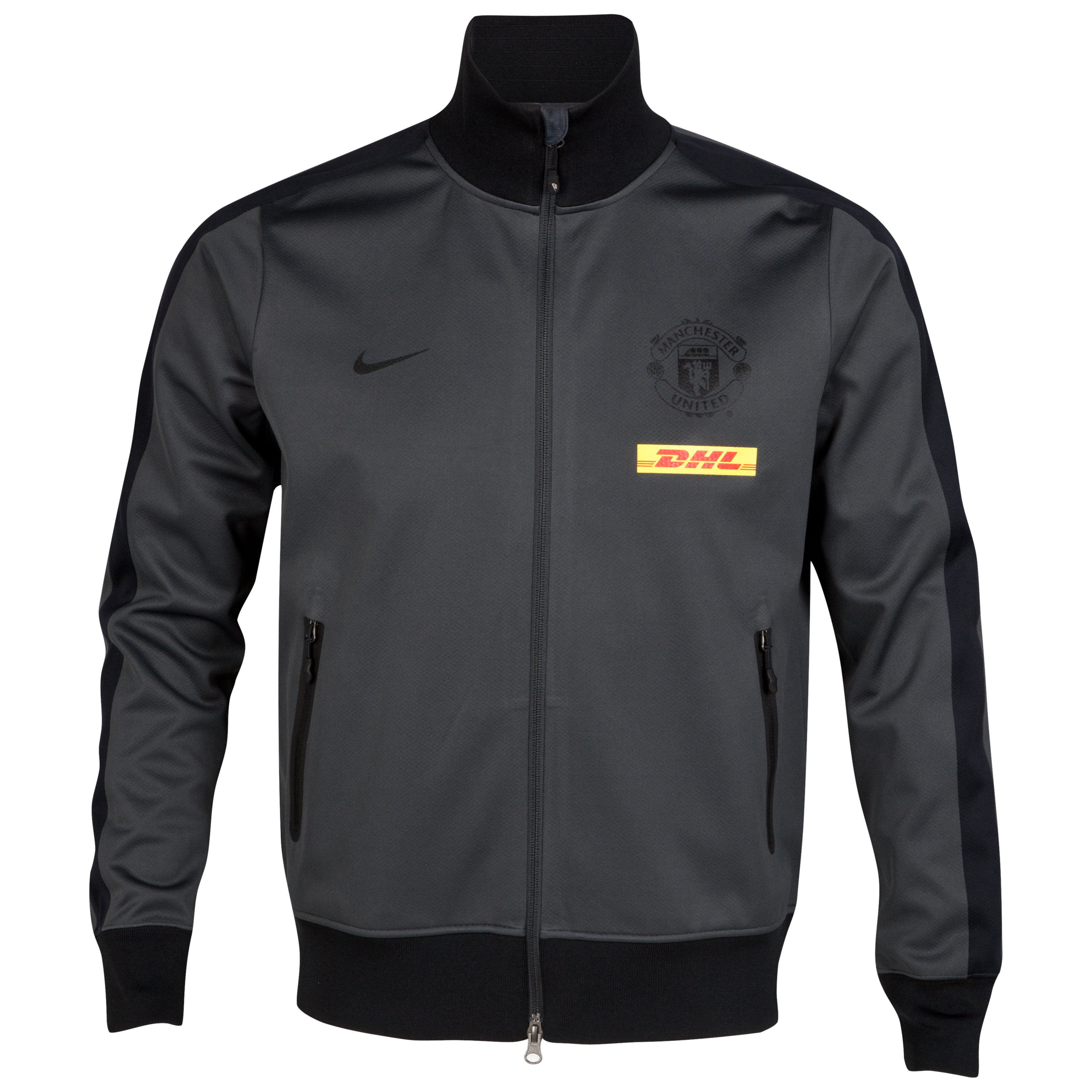 Manchester United Authentic N98 Jacket - Anthracite/Black/Black/Black