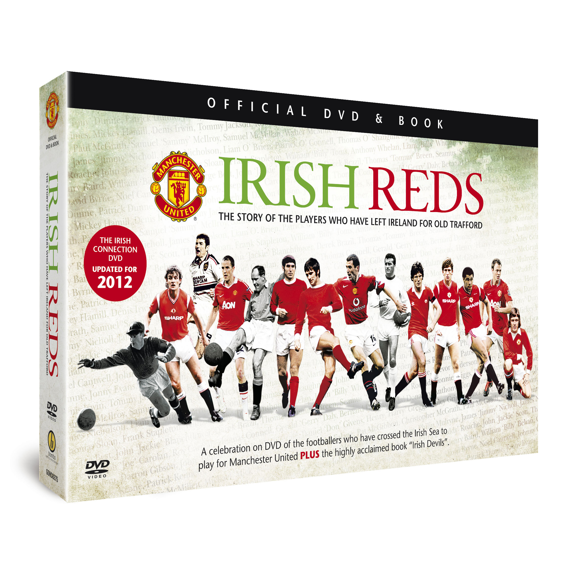 Manchester United Irish Reds DVD and Book