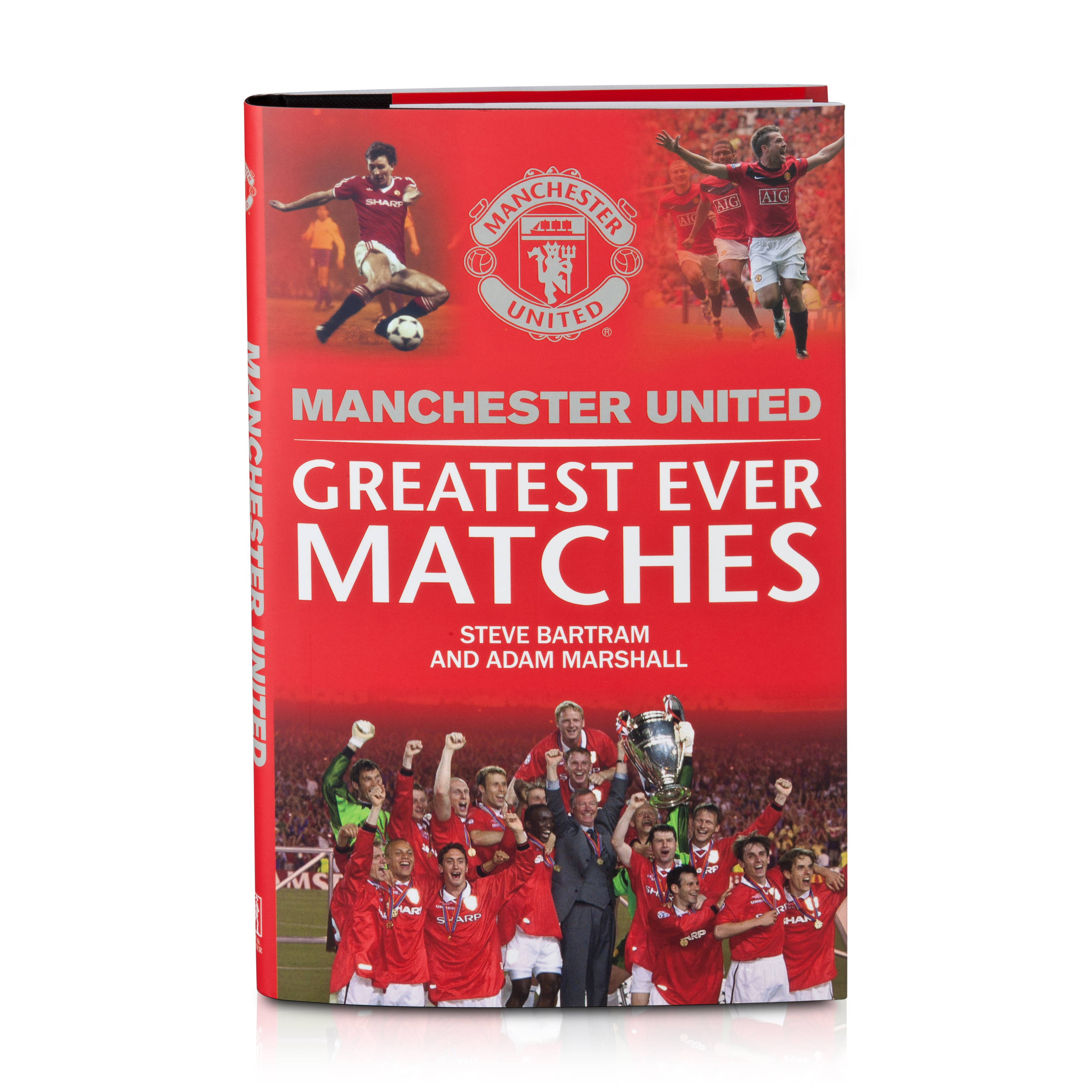 Manchester United Greatest Games Hardback Book