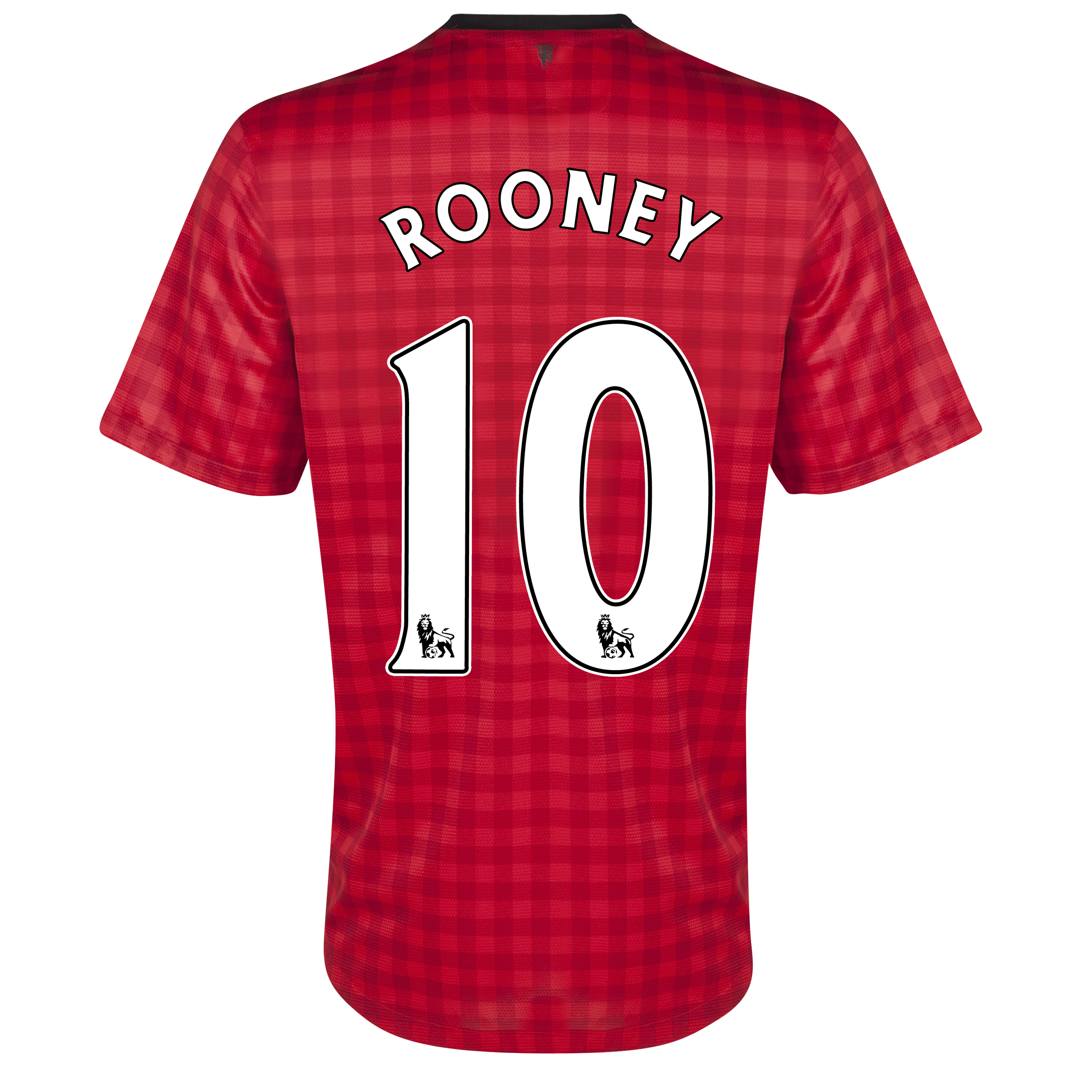 Manchester United Home Shirt 2012/13 with Rooney 10 printing