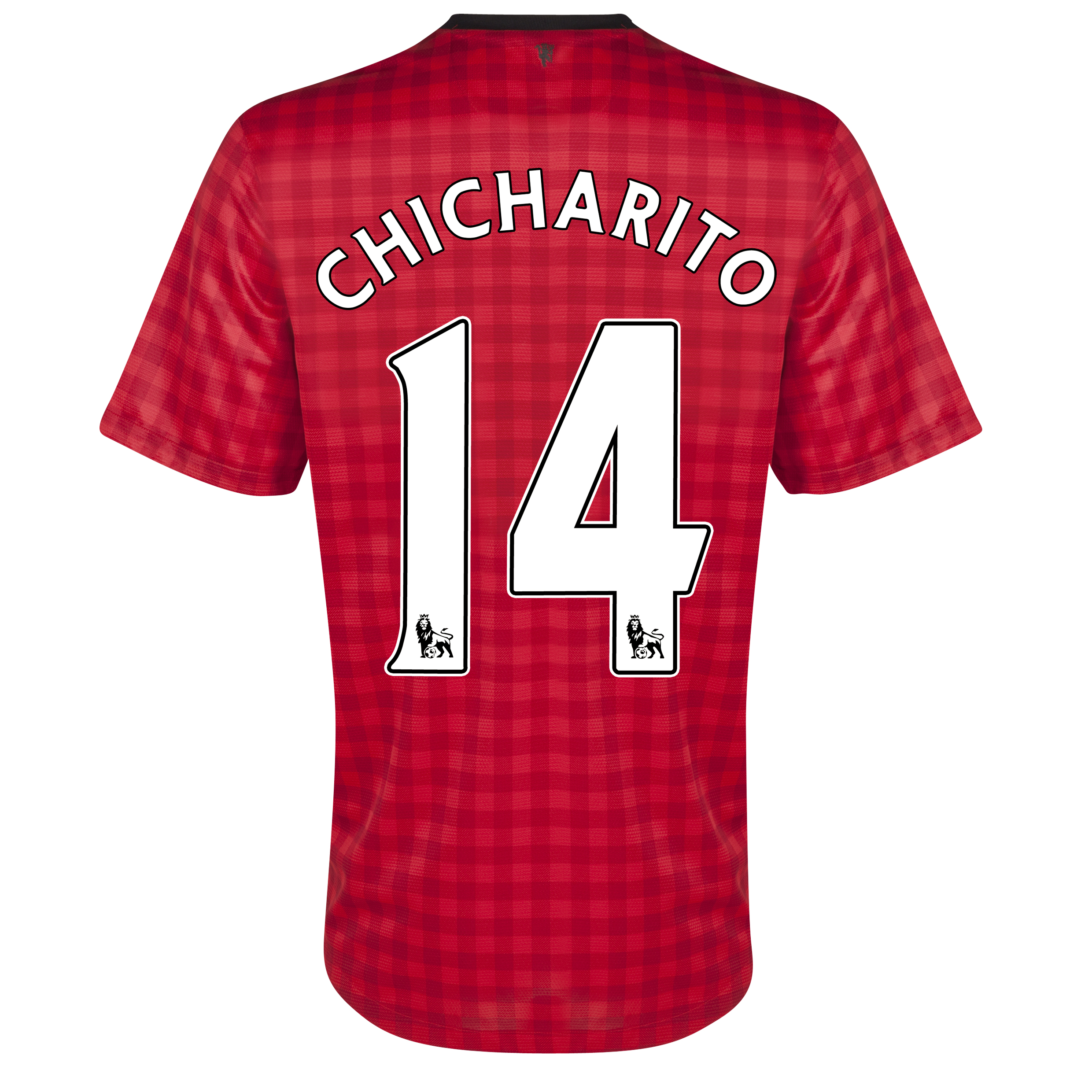 Manchester United Home Shirt 2012/13 with Chicharito 14 printing
