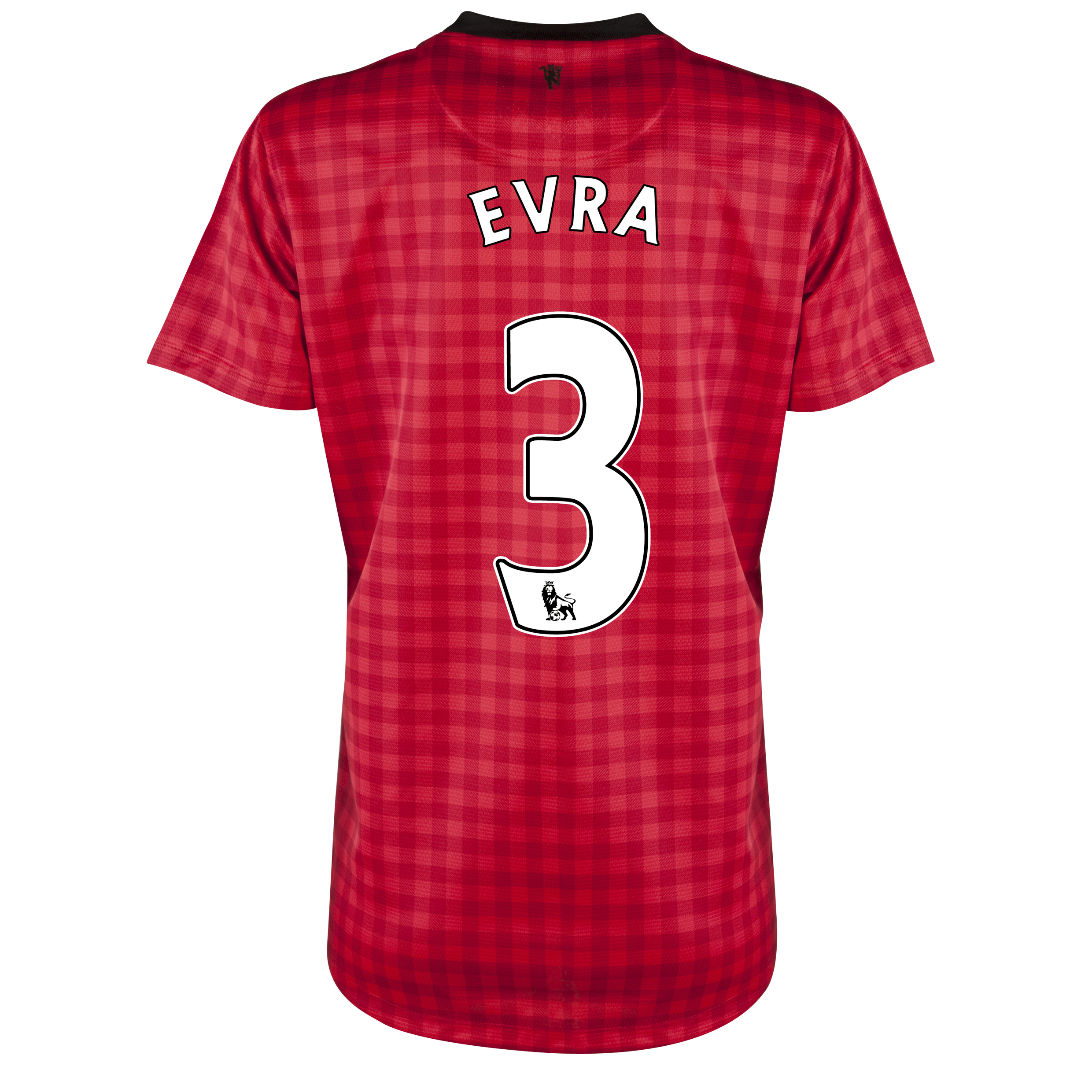 Manchester United Home Shirt 2012/13 - Womens with Evra 3 printing
