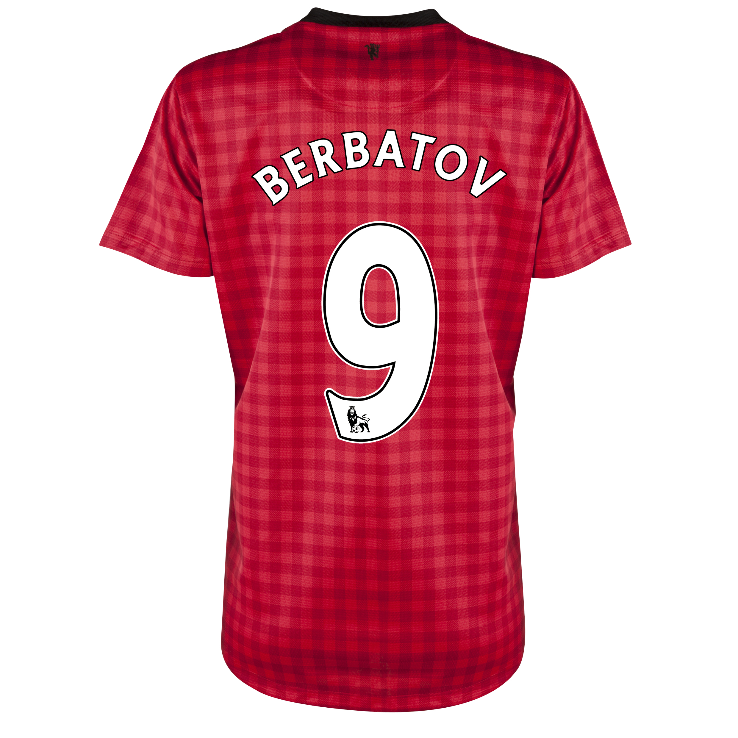 Manchester United Home Shirt 2012/13 - Womens with Berbatov 9 printing
