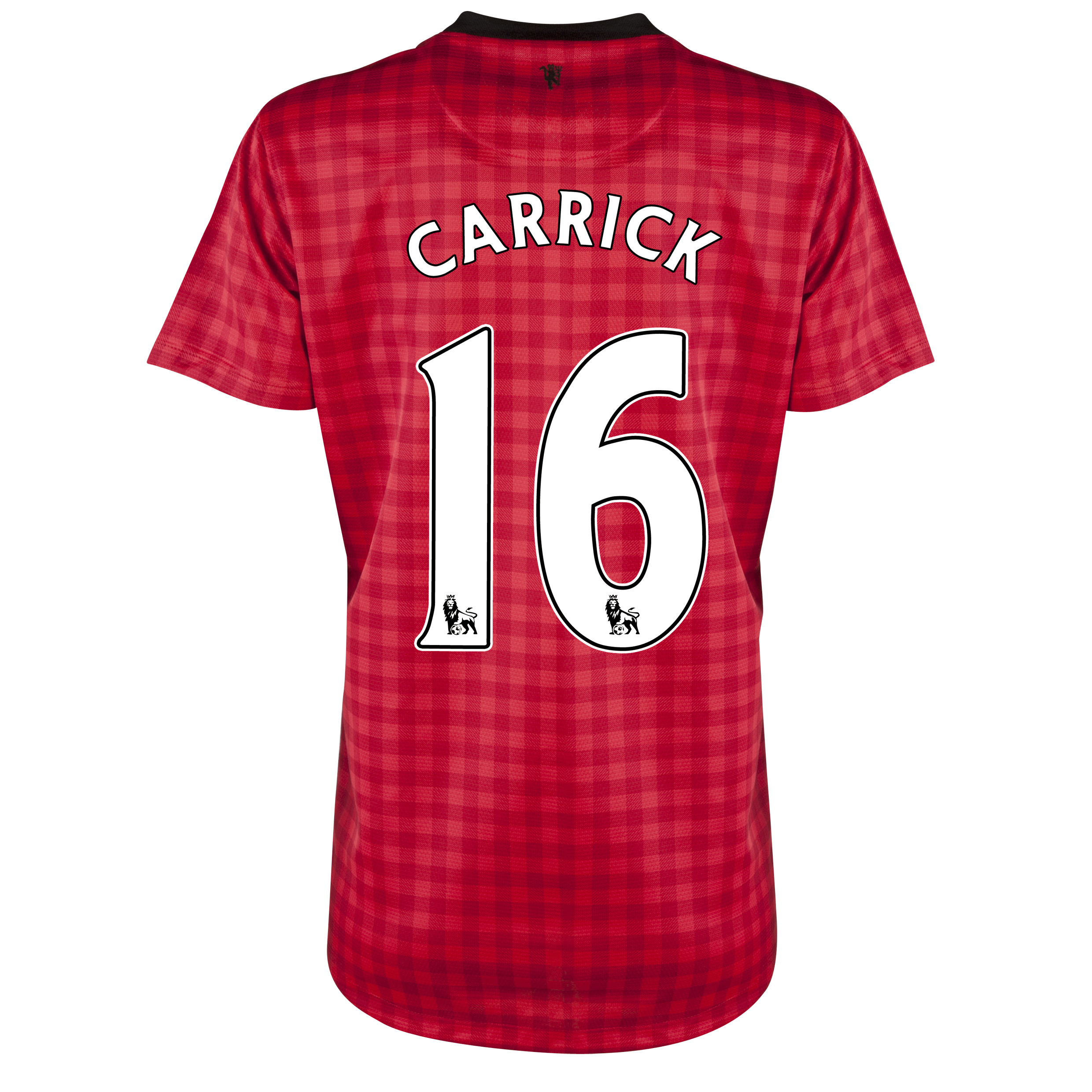 Manchester United Home Shirt 2012/13 - Womens with Carrick 16 printing