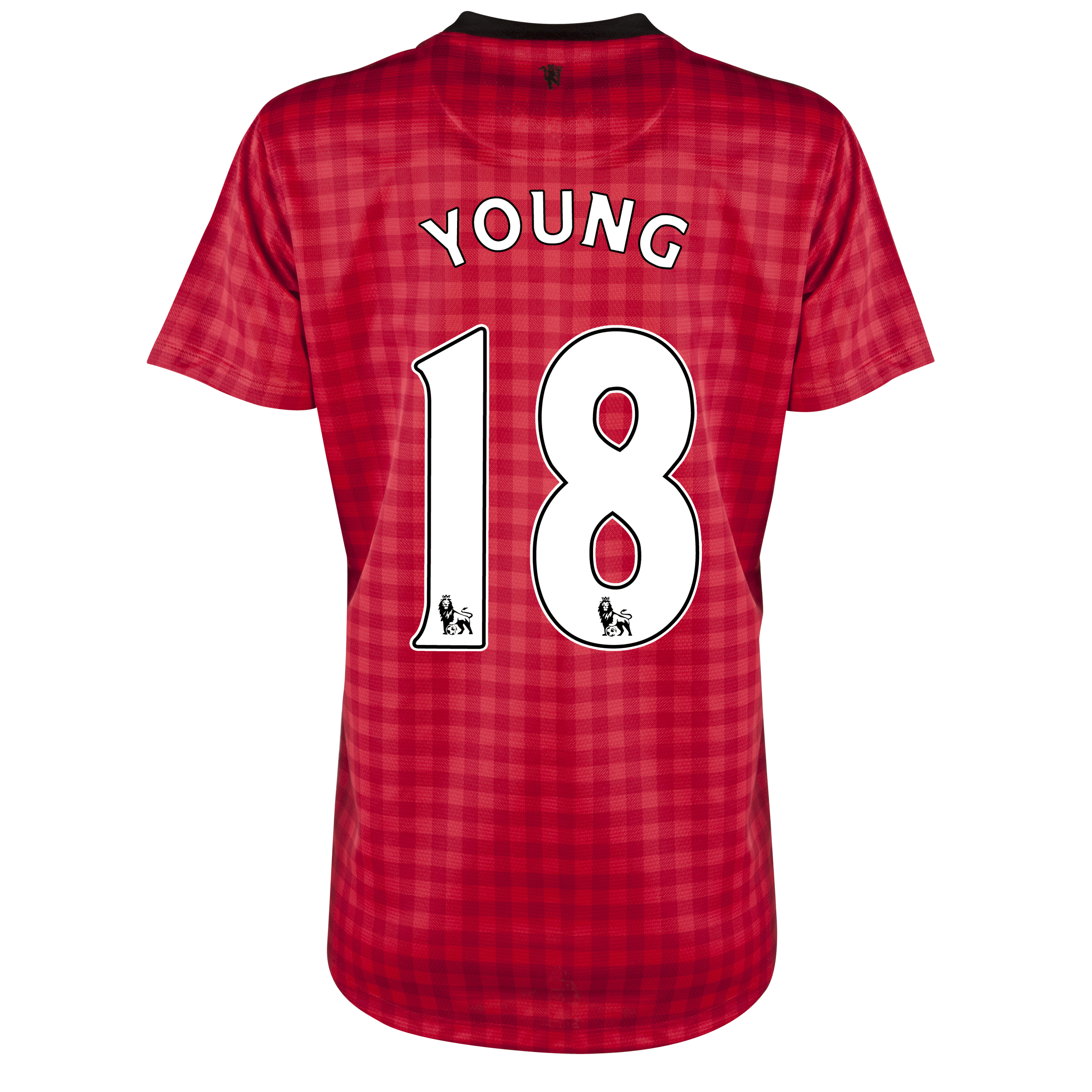Manchester United Home Shirt 2012/13 - Womens with Young 18 printing