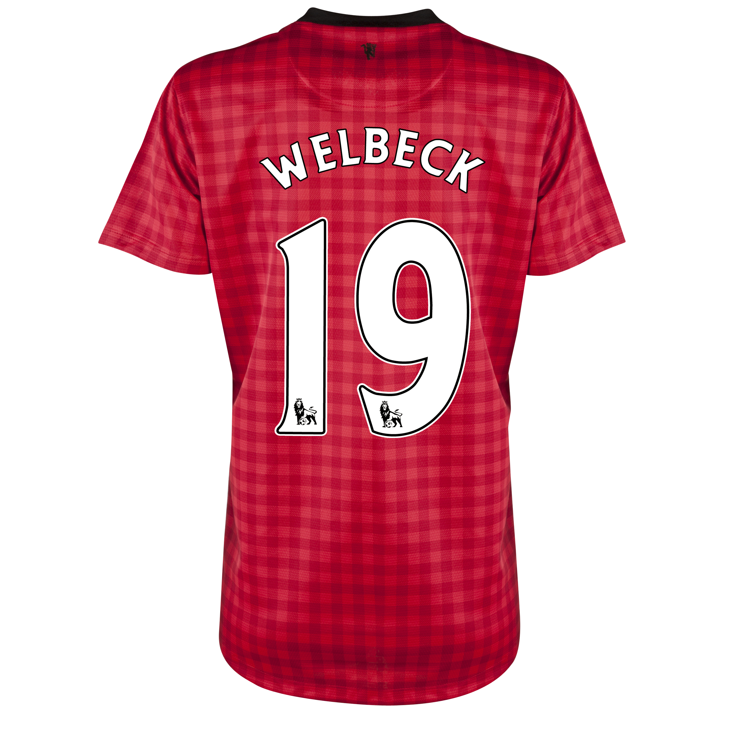 Manchester United Home Shirt 2012/13 - Womens with Welbeck 19 printing
