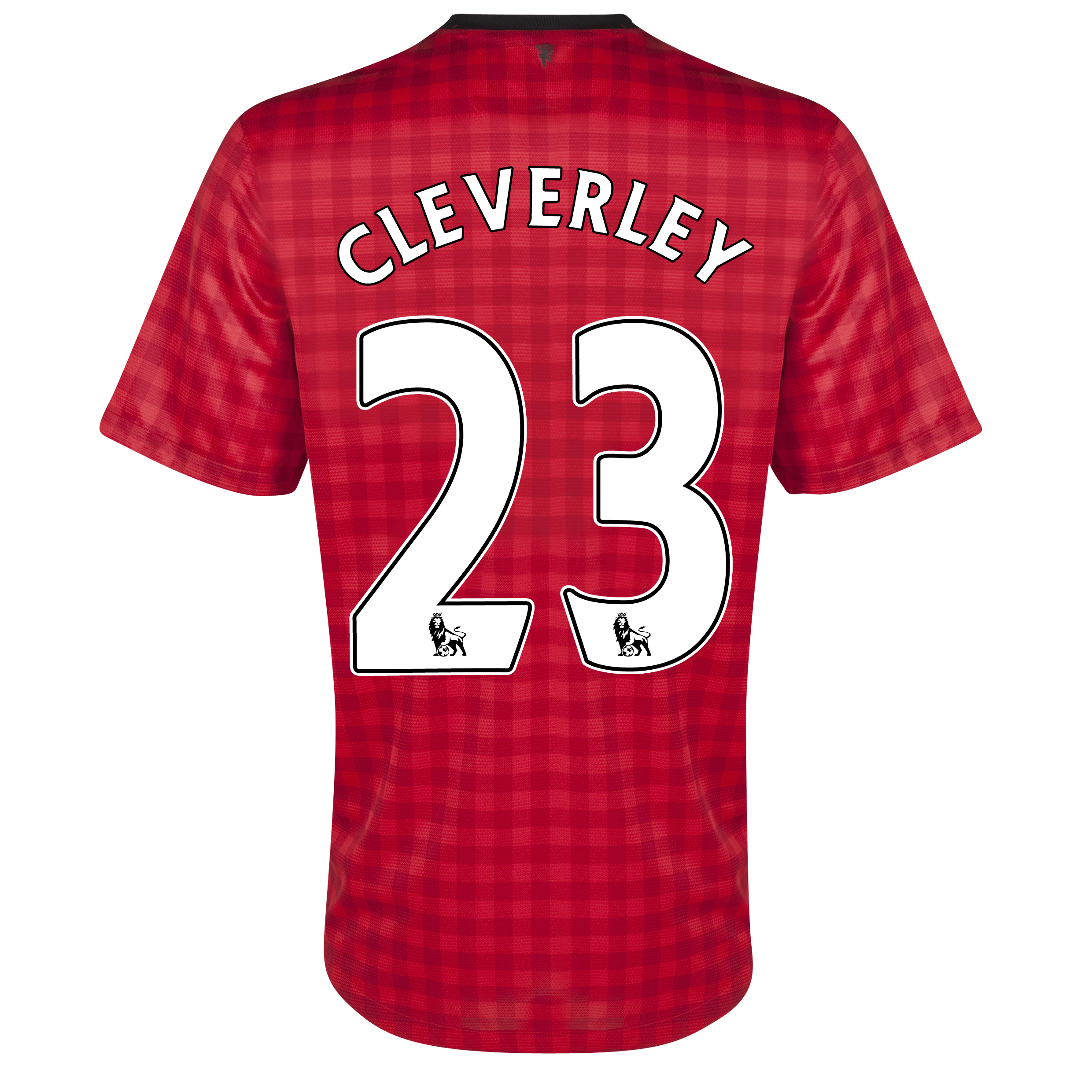 Manchester United Home Shirt 2012/13 - Kids with Cleverley 23 printing