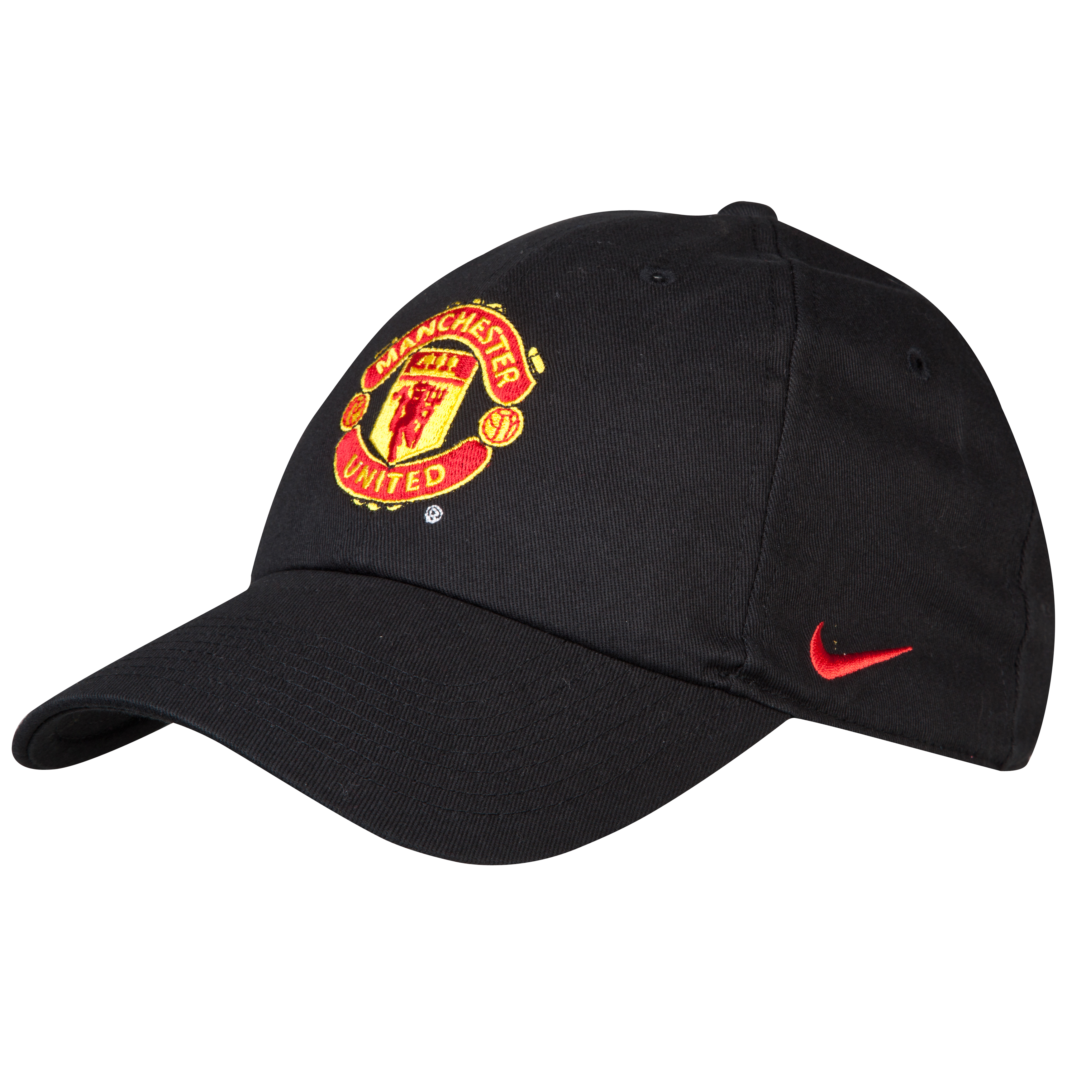 Manchester United Core Cap - Black/Challenge Red