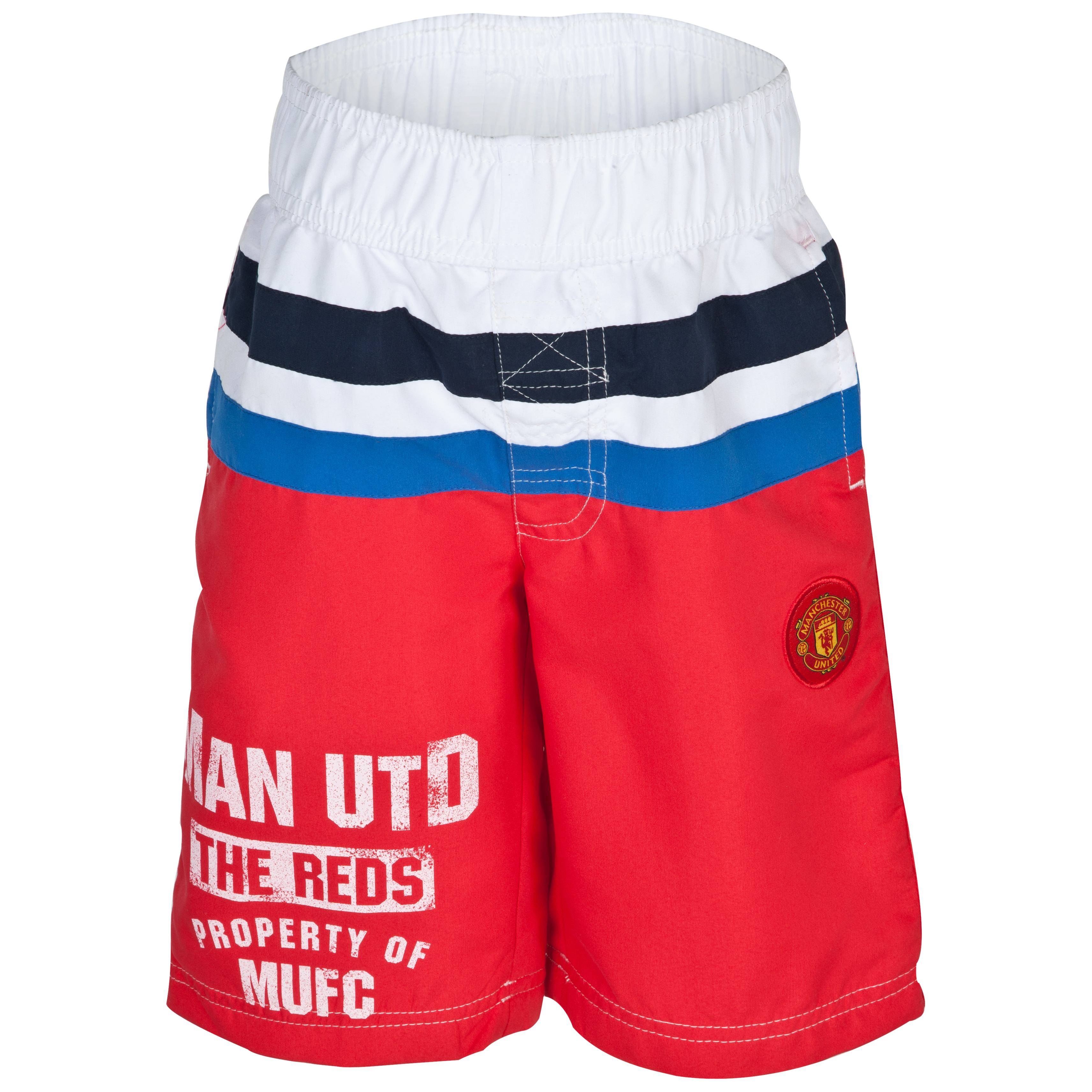Manchester United The Reds Woven Board Shorts - OT Red - Infant Boys