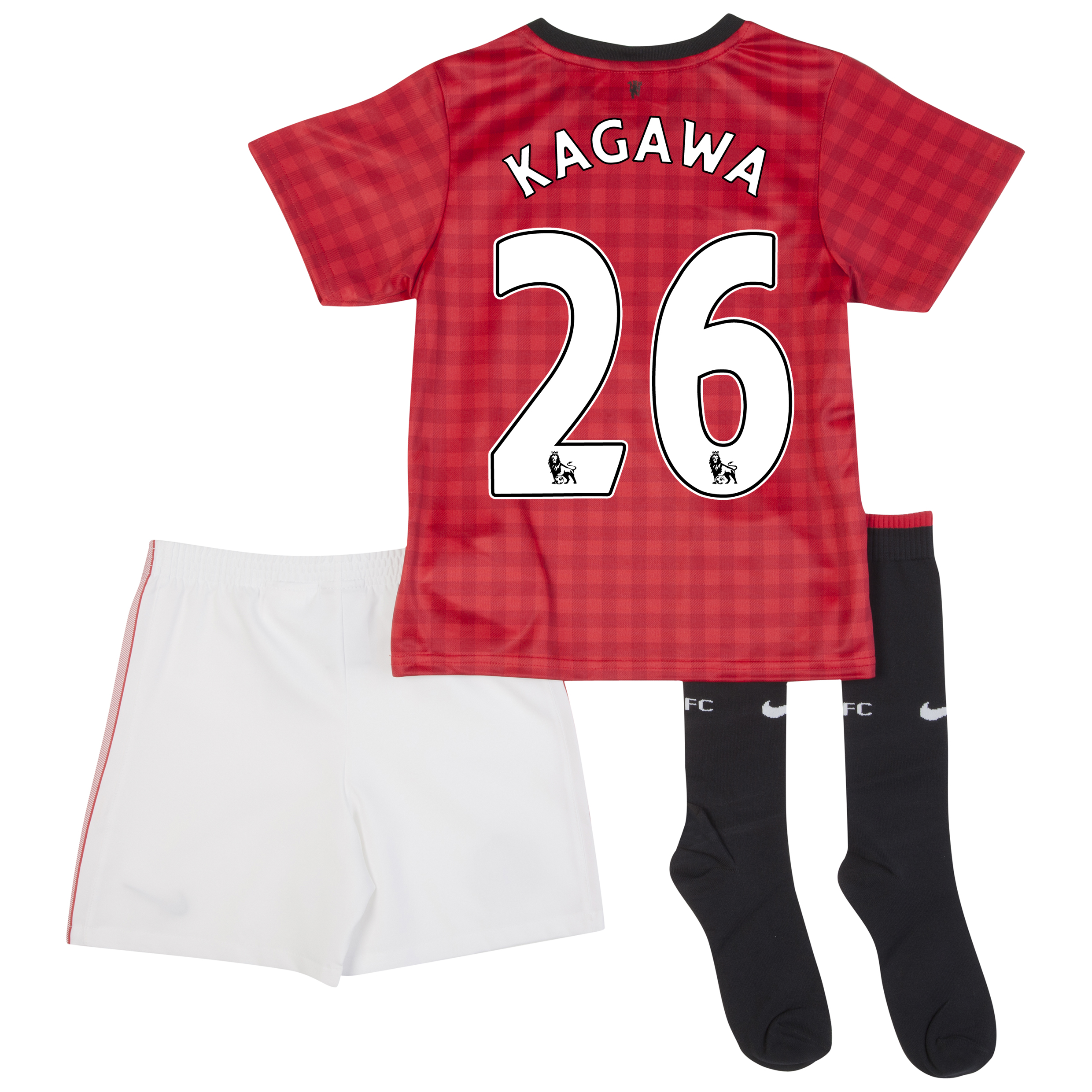 Manchester United Home Kit 2012/13 -  Little Boys with Kagawa 26 printing