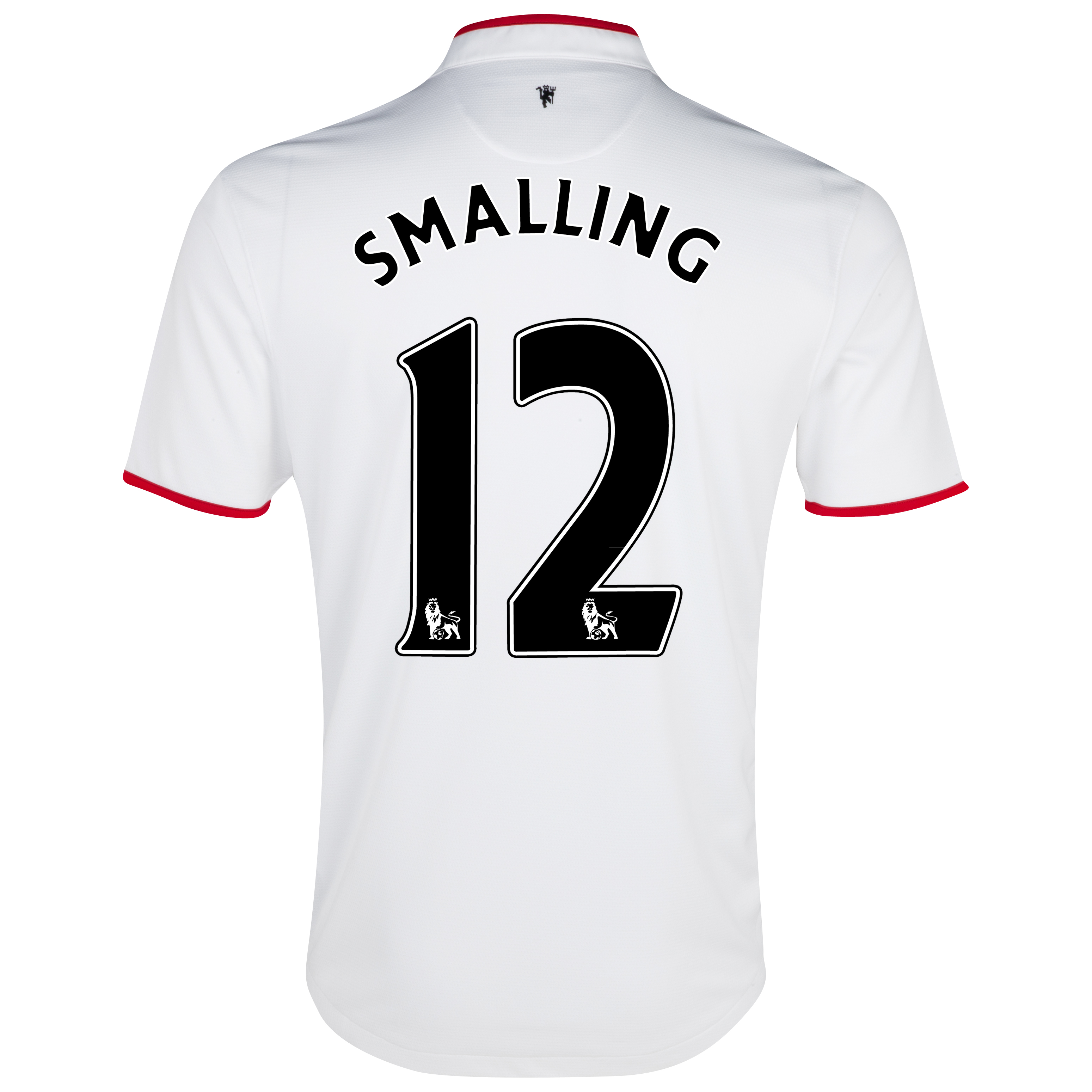 Manchester United Away Shirt 2012/13 with Smalling 12 printing