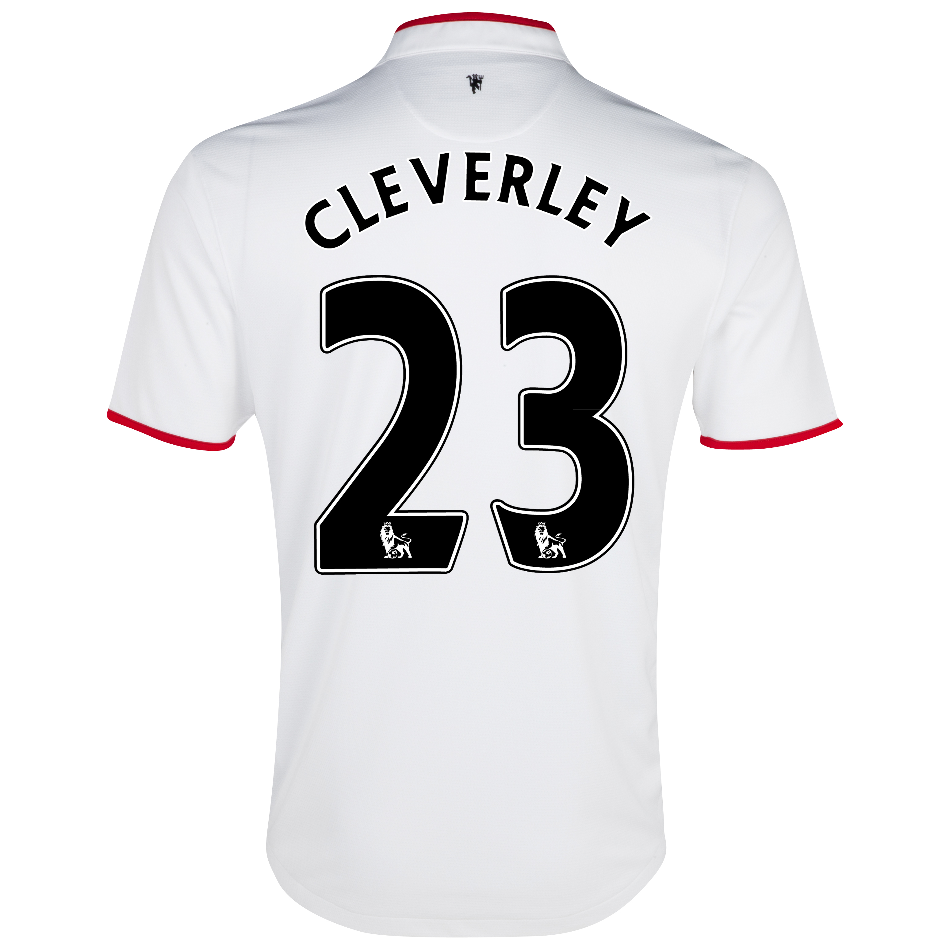 Manchester United Away Shirt 2012/13 with Cleverley 23 printing