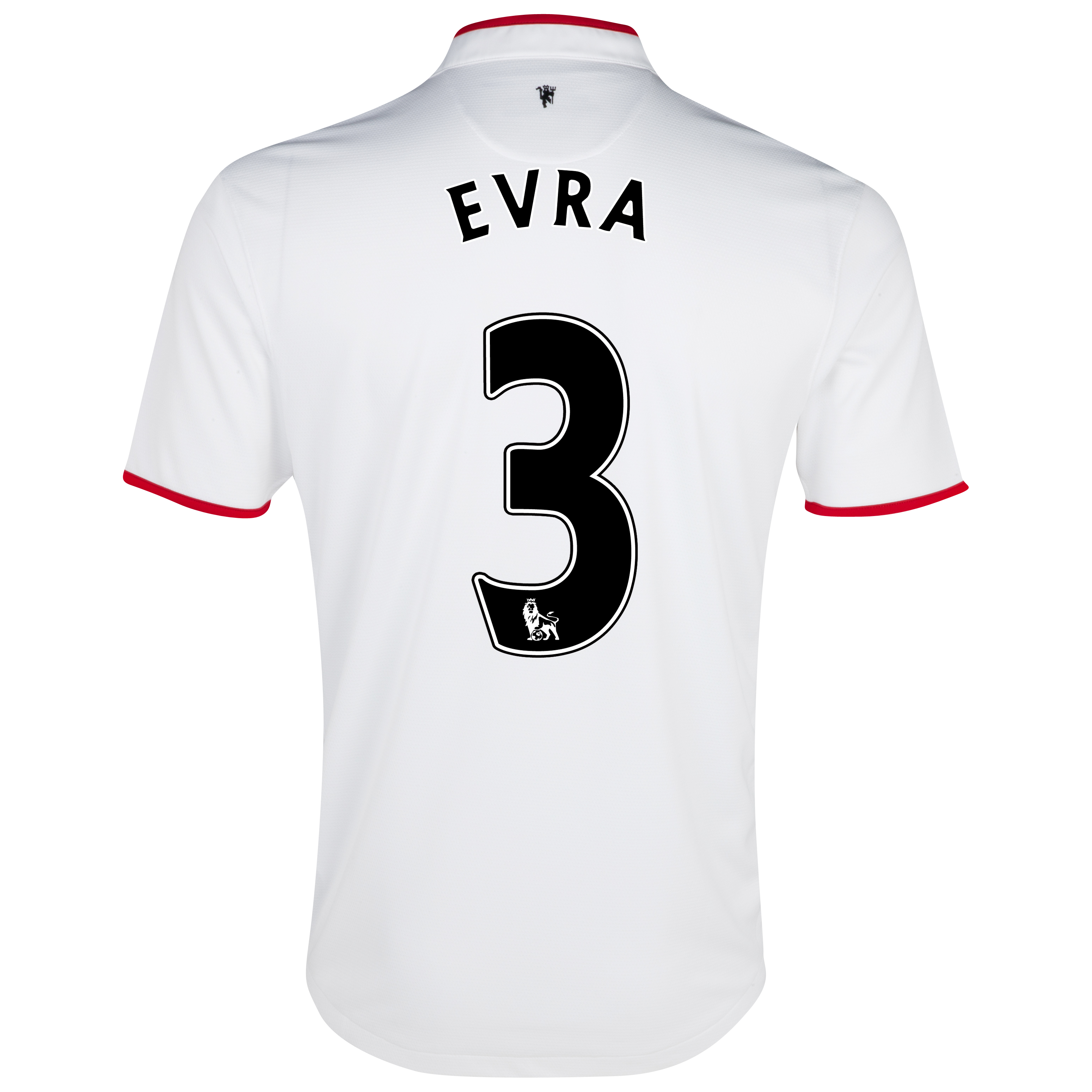 Manchester United Away Shirt 2012/13 - Kids with Evra 3 printing
