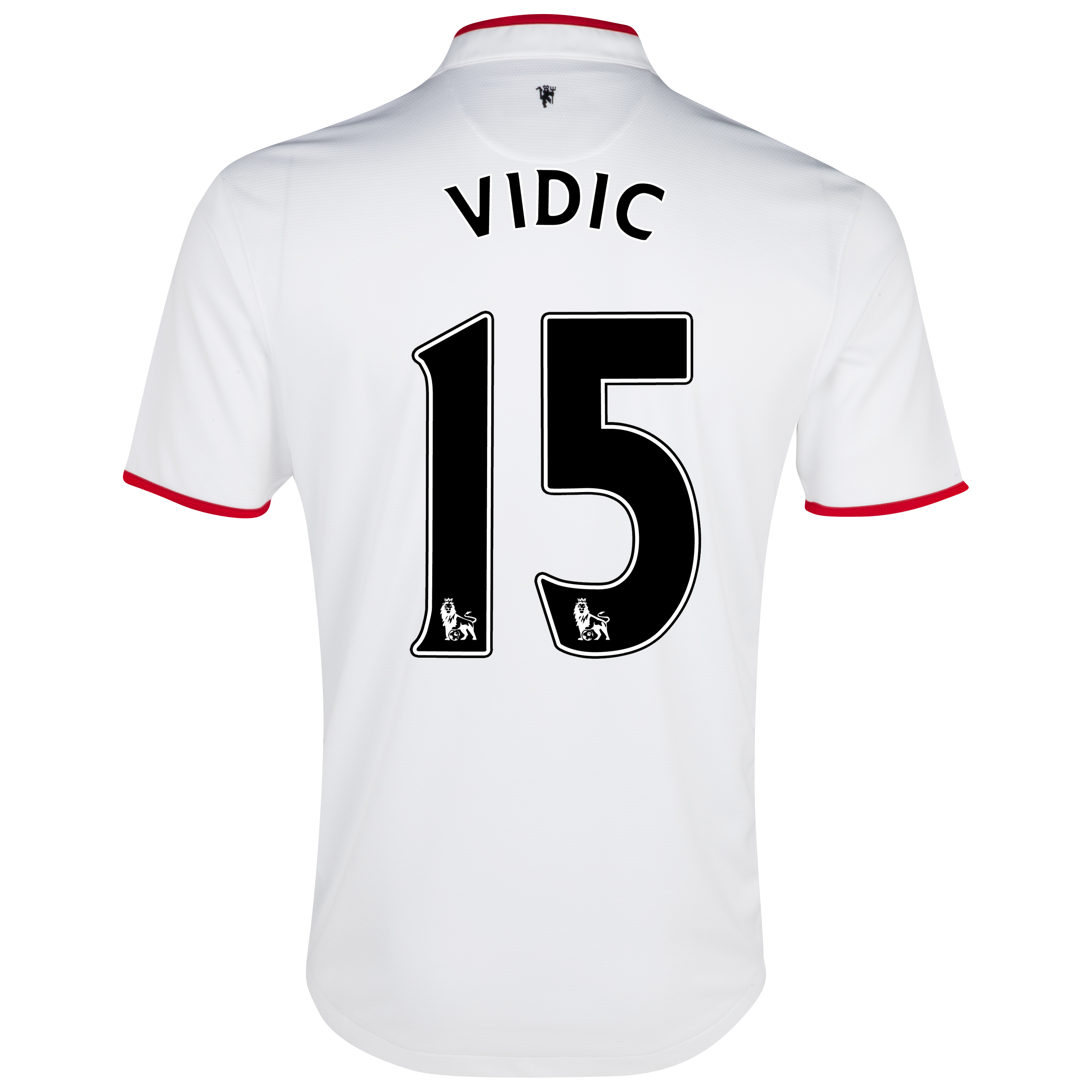 Manchester United Away Shirt 2012/13 - Kids with Vidic 15 printing