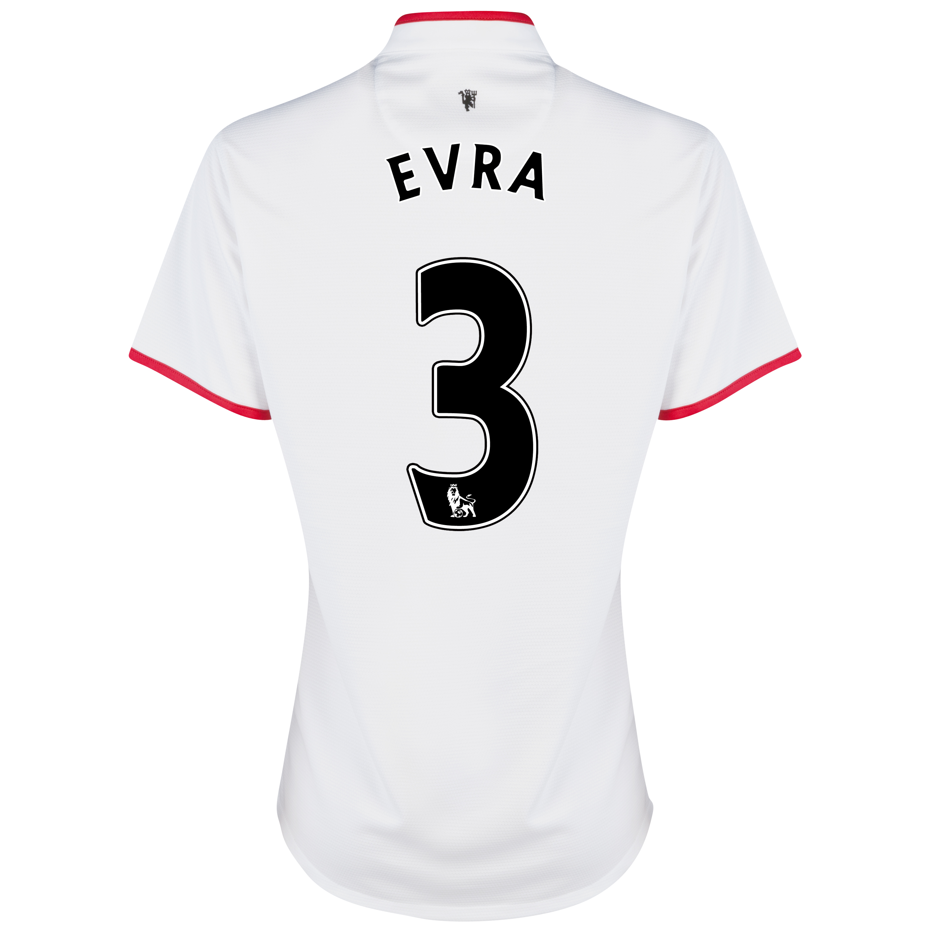 Manchester United Away Shirt 2012/13 - Womens with Evra 3 printing