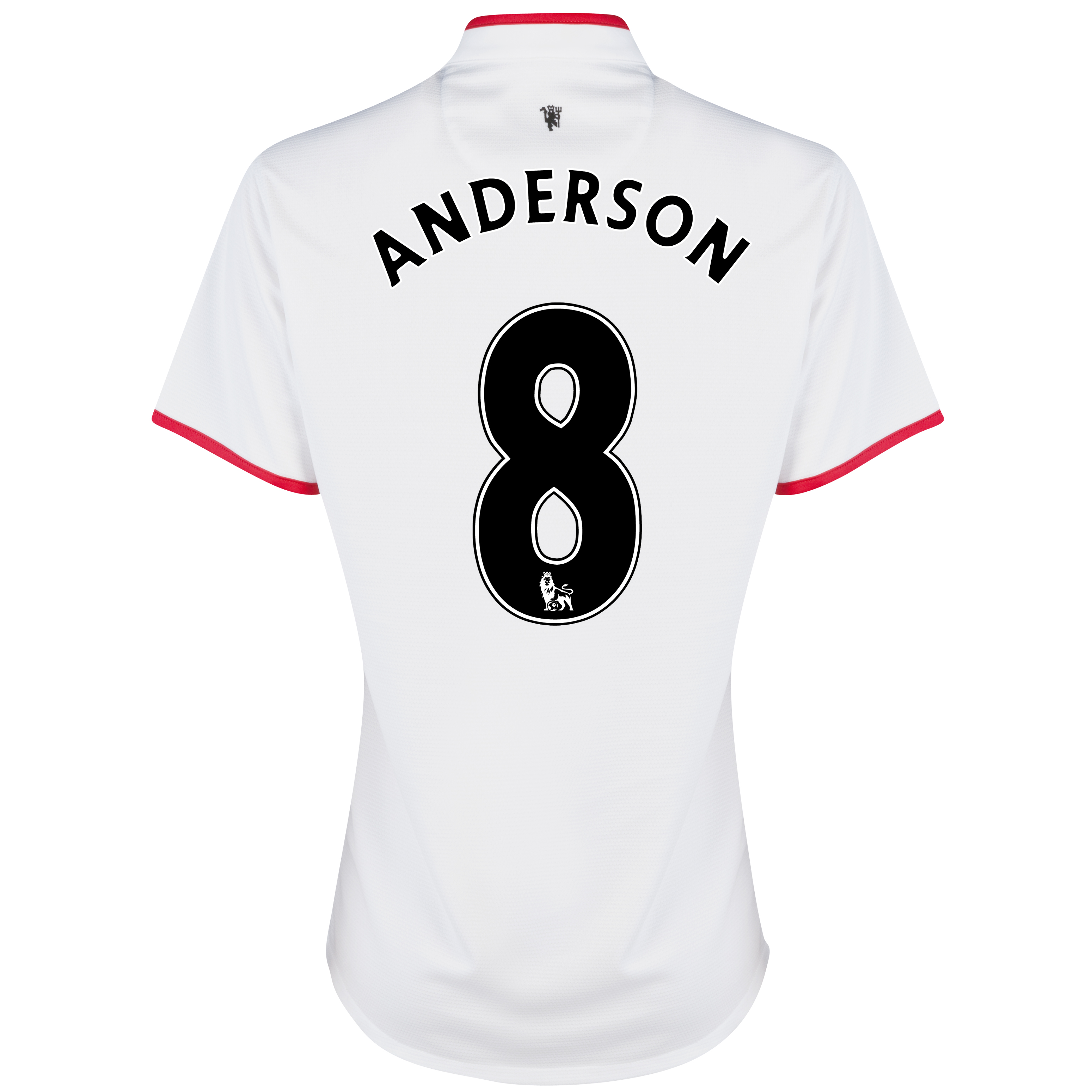 Manchester United Away Shirt 2012/13 - Womens with Anderson 8 printing