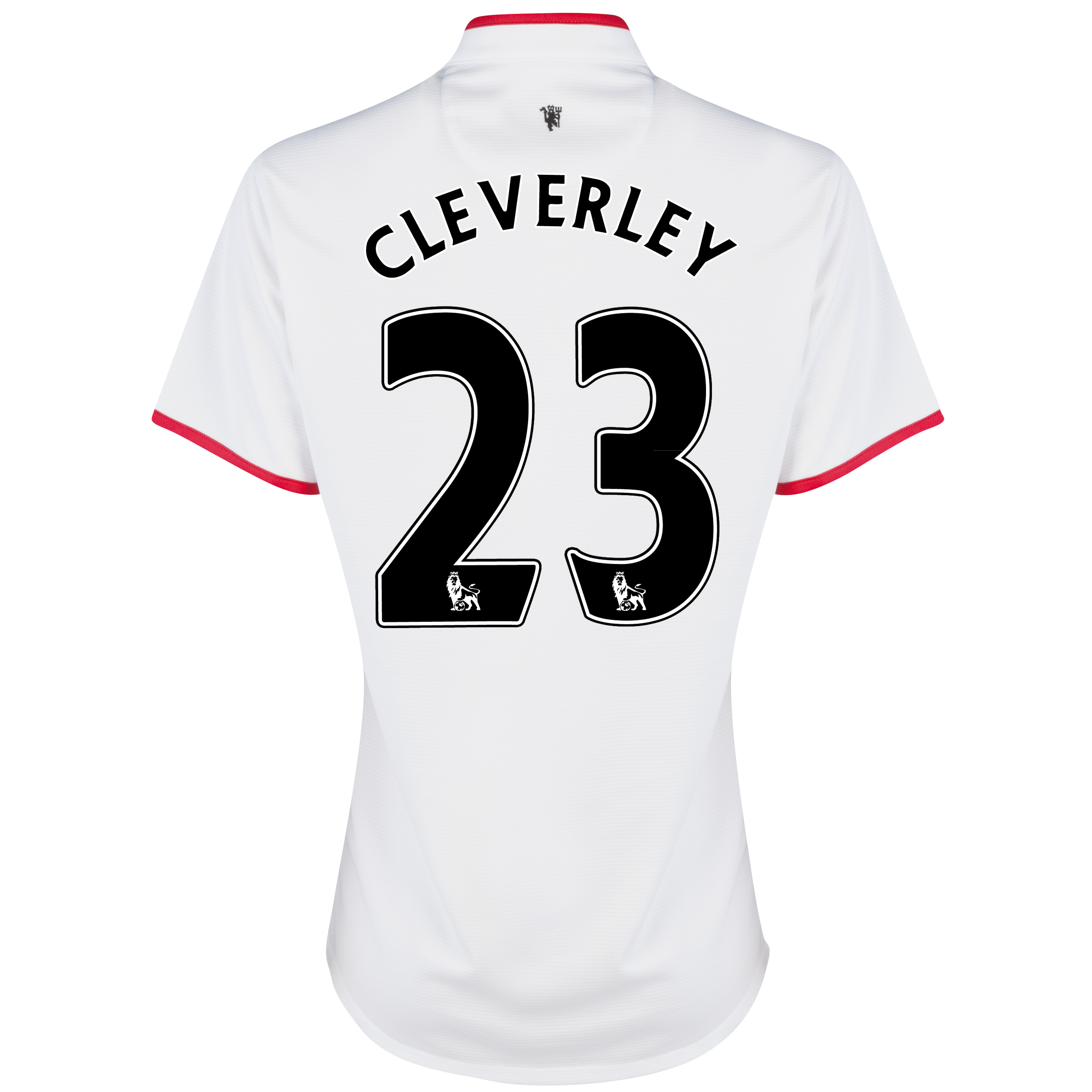 Manchester United Away Shirt 2012/13 - Womens with Cleverley 23 printing