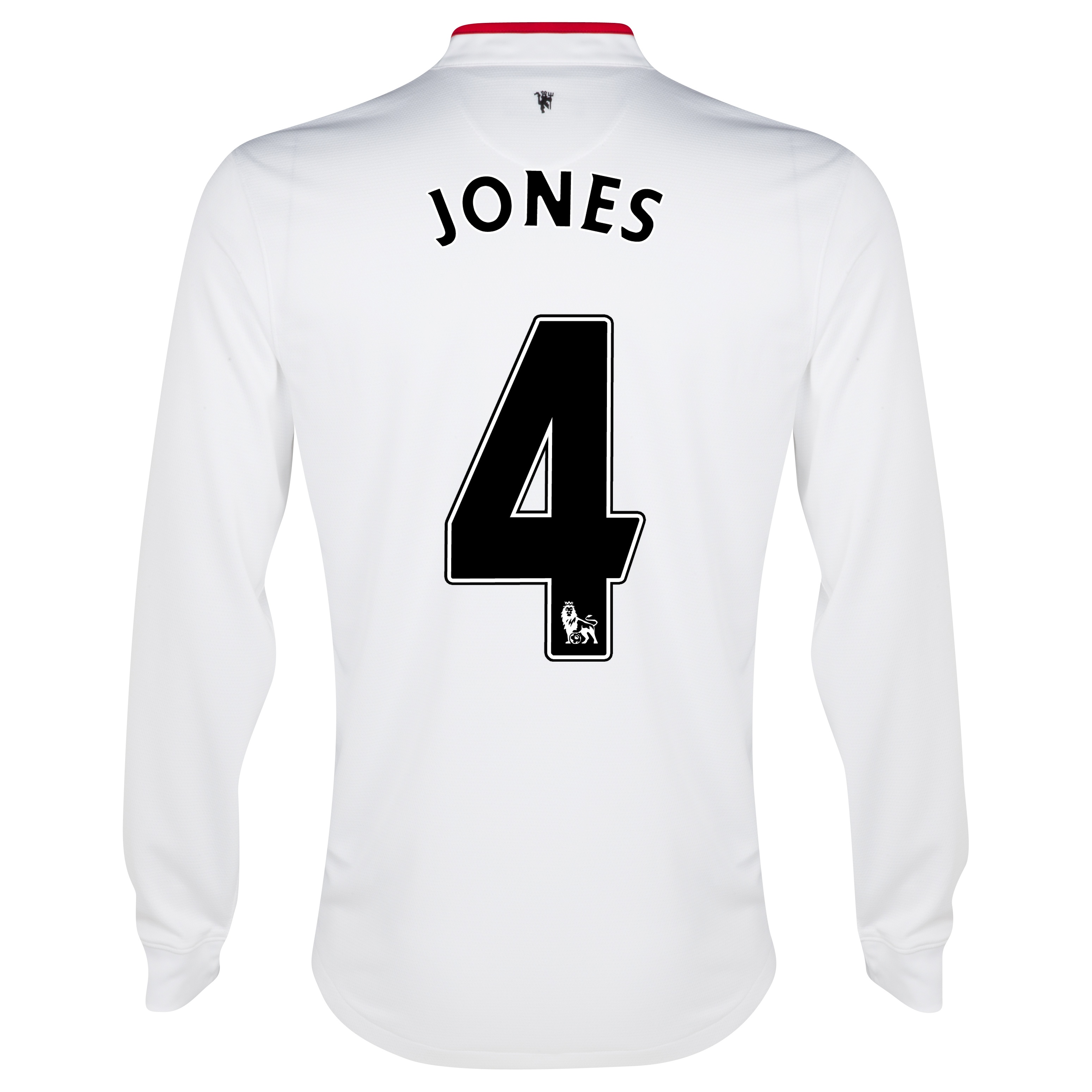 Manchester United Away Shirt 2012/13 - Long Sleeved - Kids with Jones 4 printing