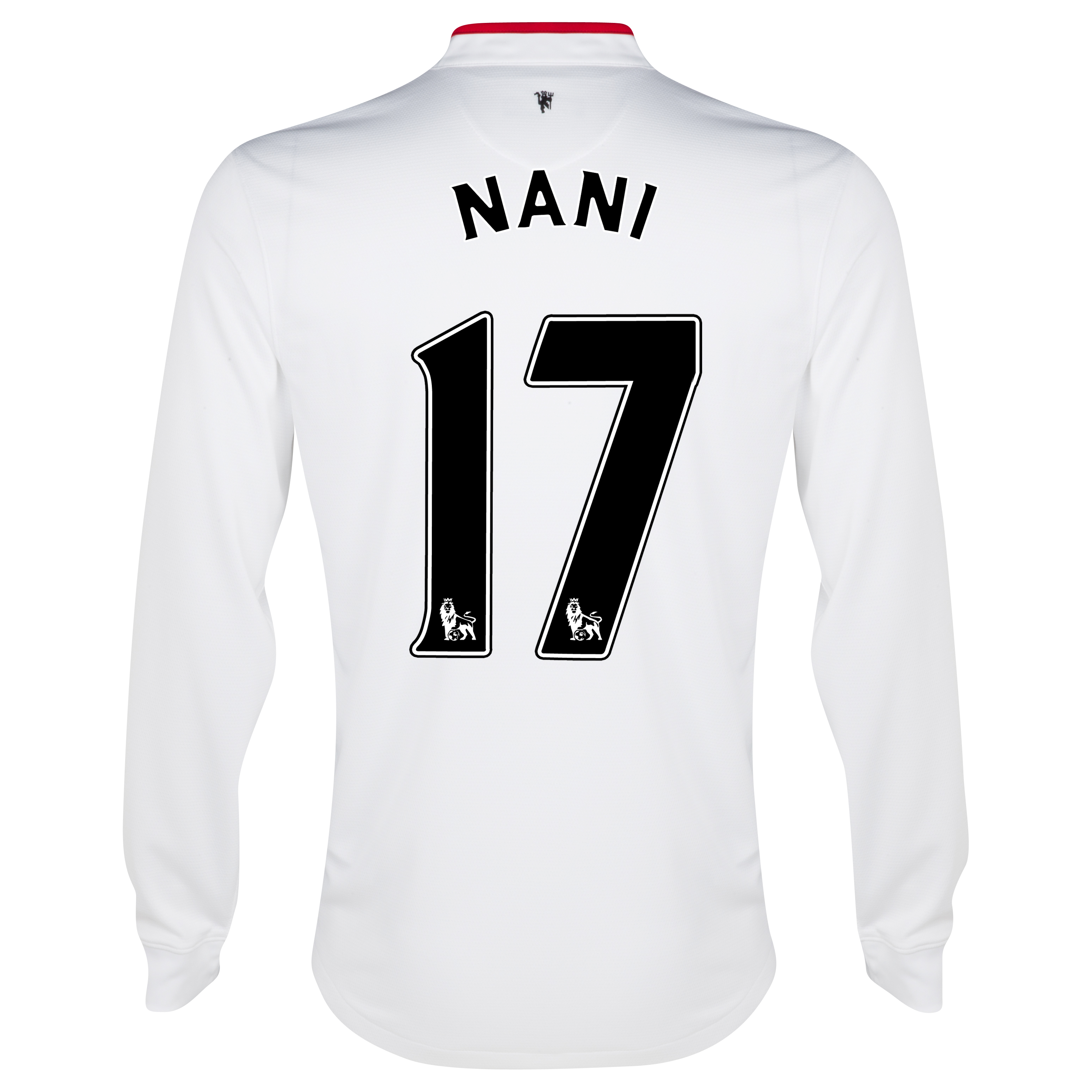 Manchester United Away Shirt 2012/13 - Long Sleeved - Kids with Nani 17 printing