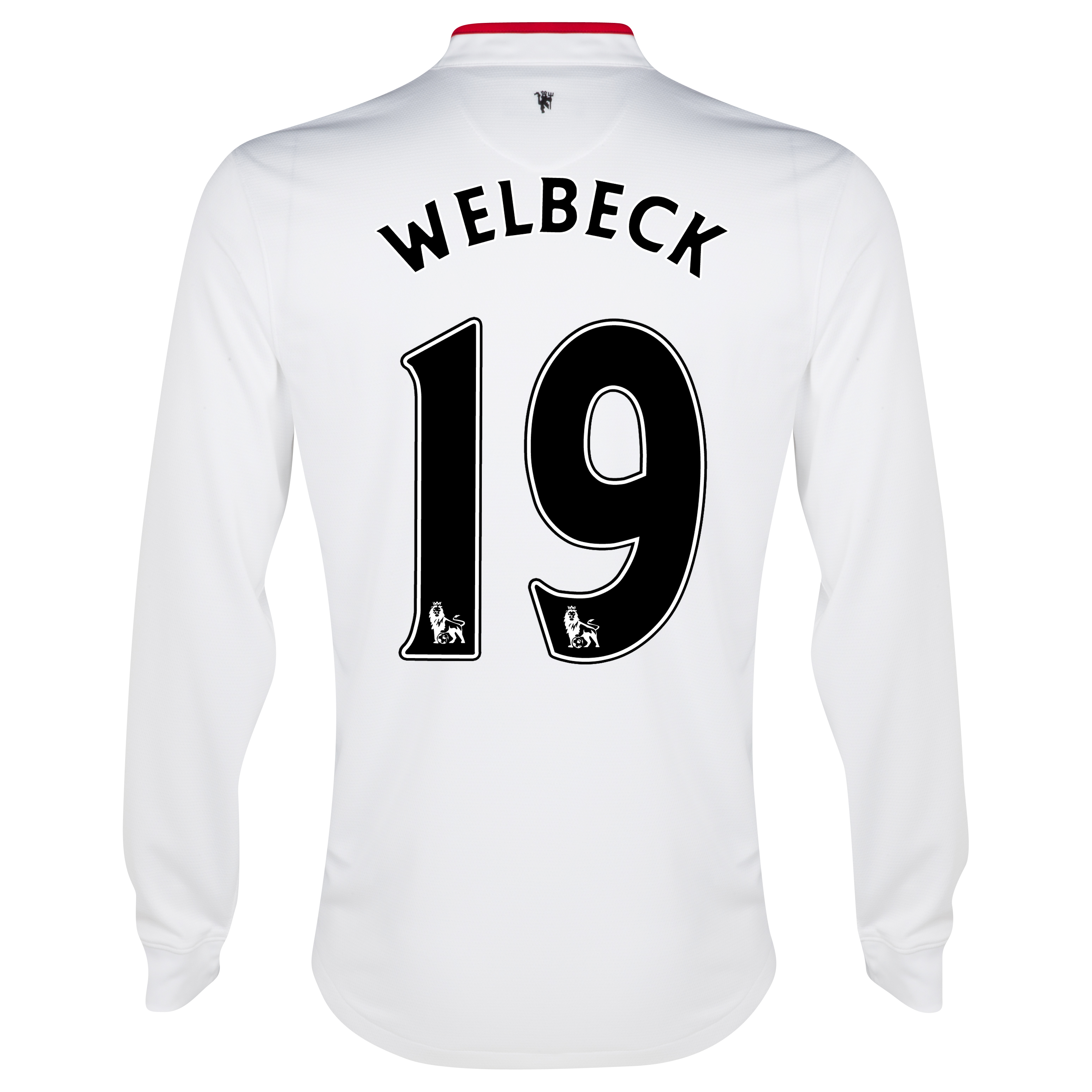 Manchester United Away Shirt 2012/13 - Long Sleeved - Youths with Welbeck 19 printing