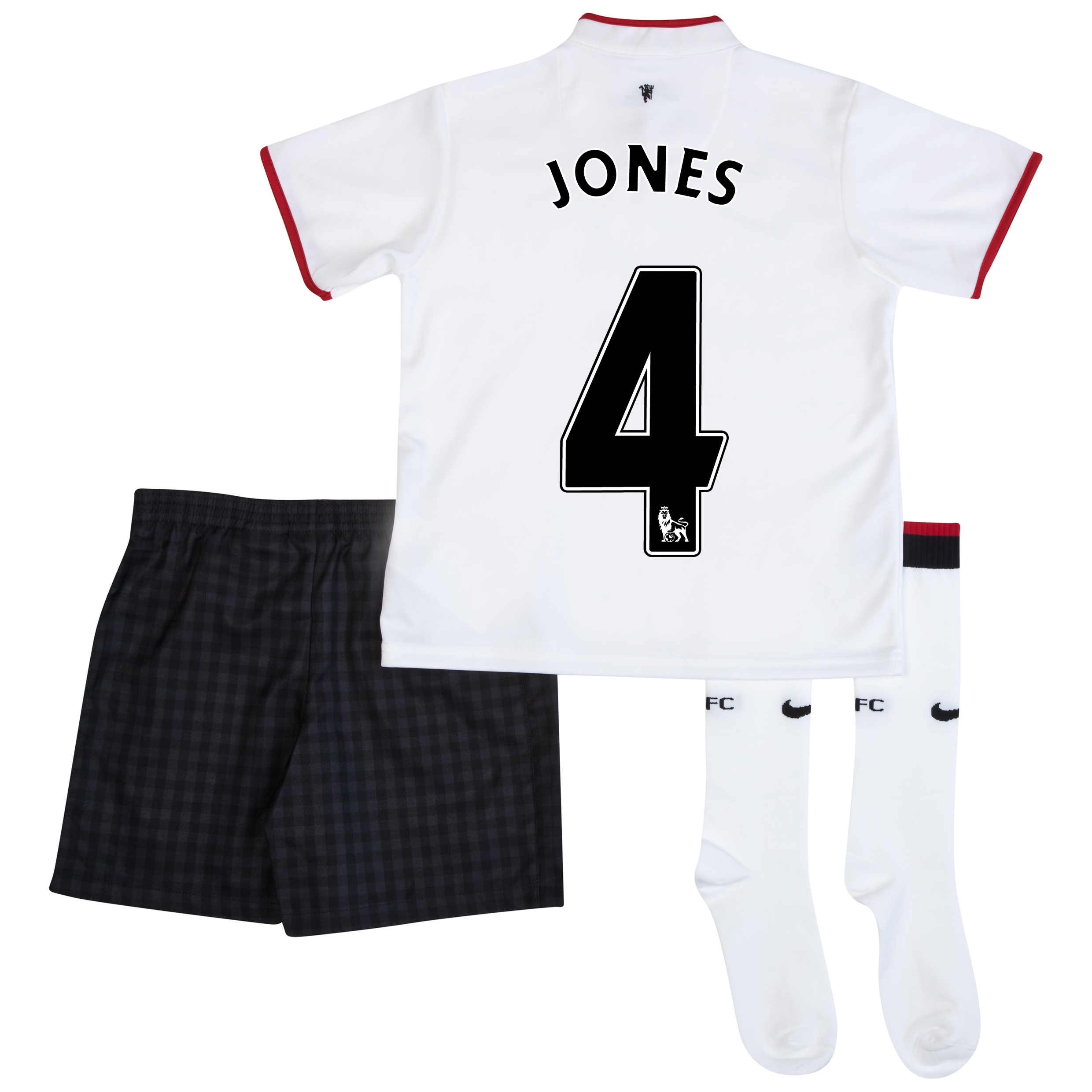 Manchester United Away Kit 2012/13 - Little Boys with Jones 4 printing