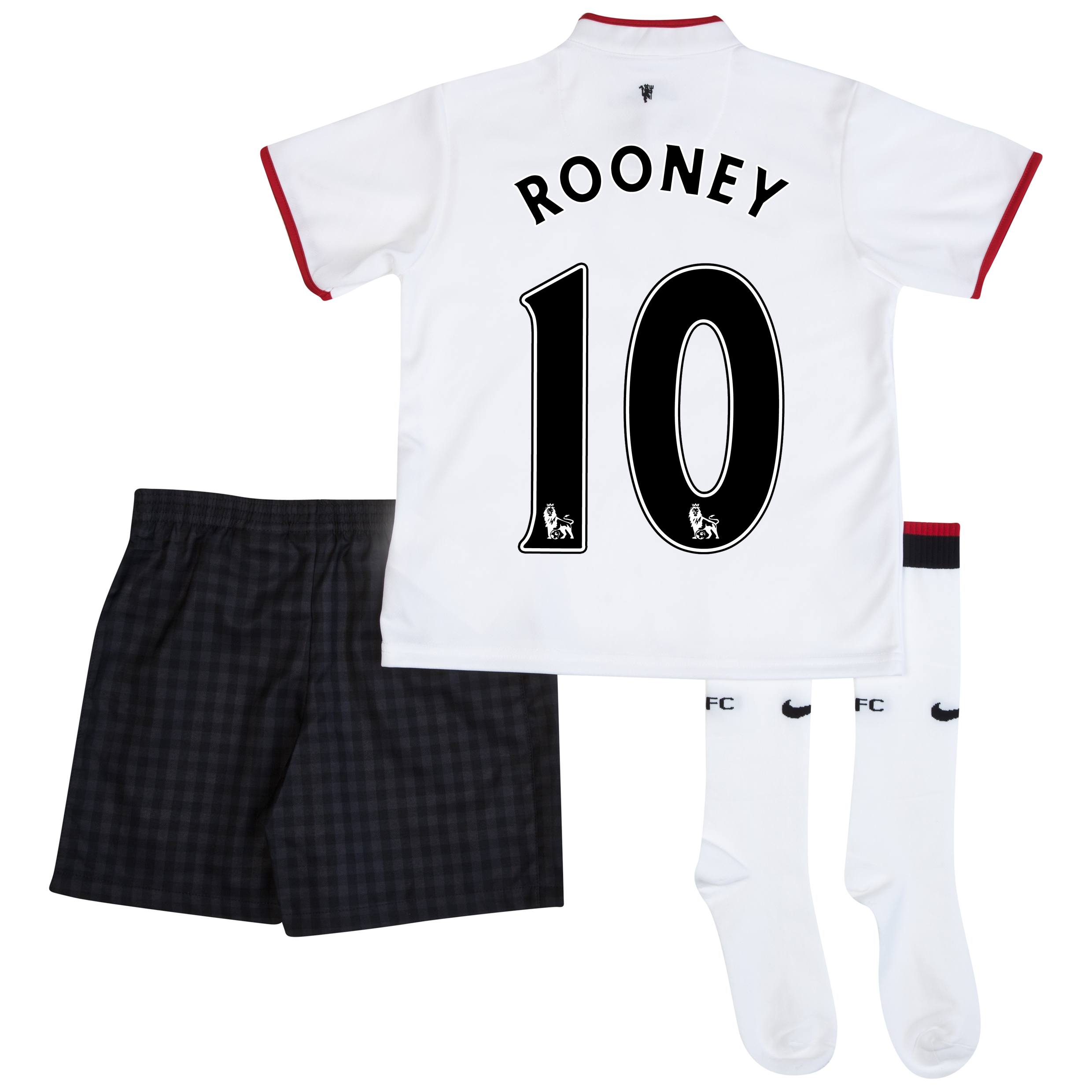 Manchester United Away Kit 2012/13 - Little Boys with Rooney 10 printing