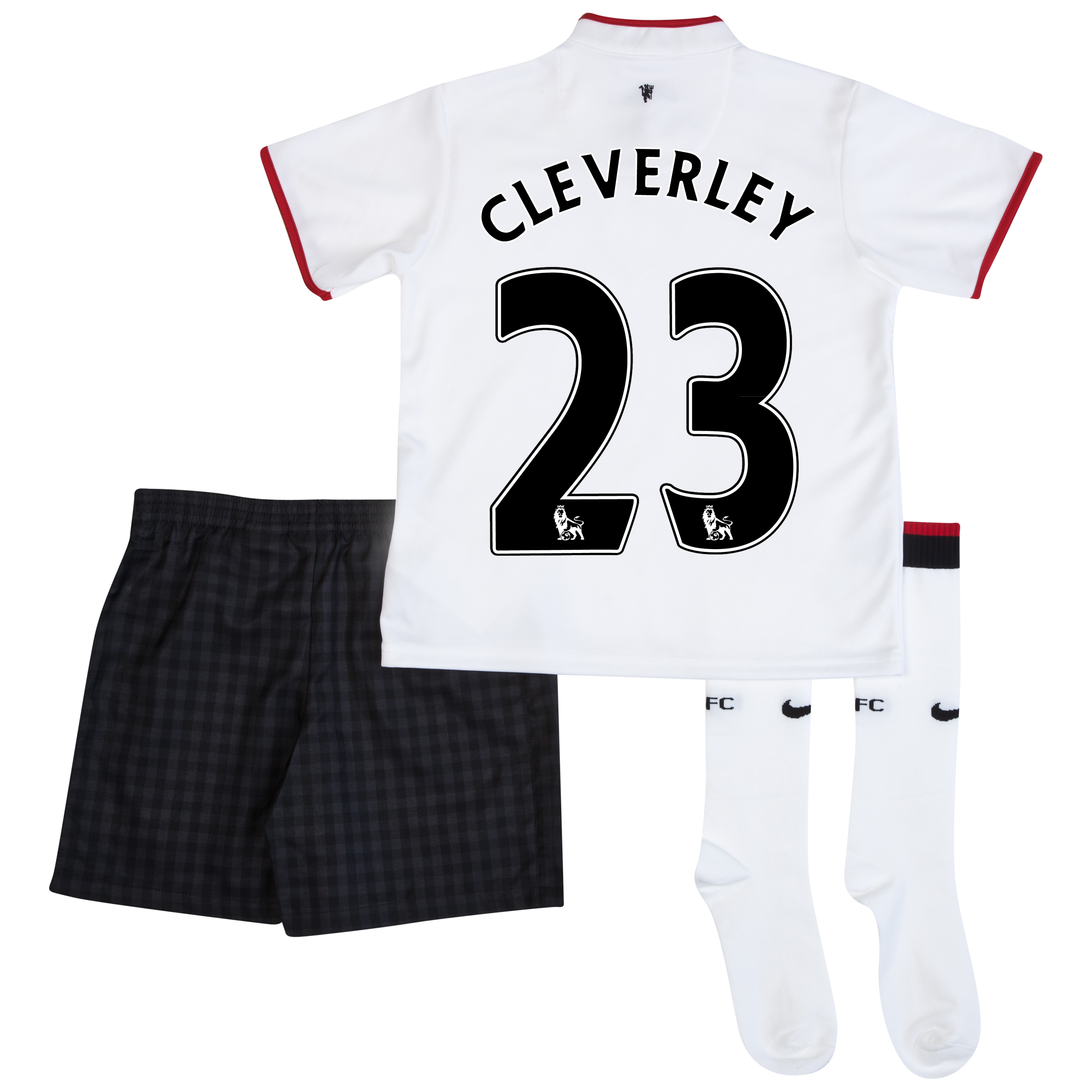 Manchester United Away Kit 2012/13 - Little Boys with Cleverley 23 printing