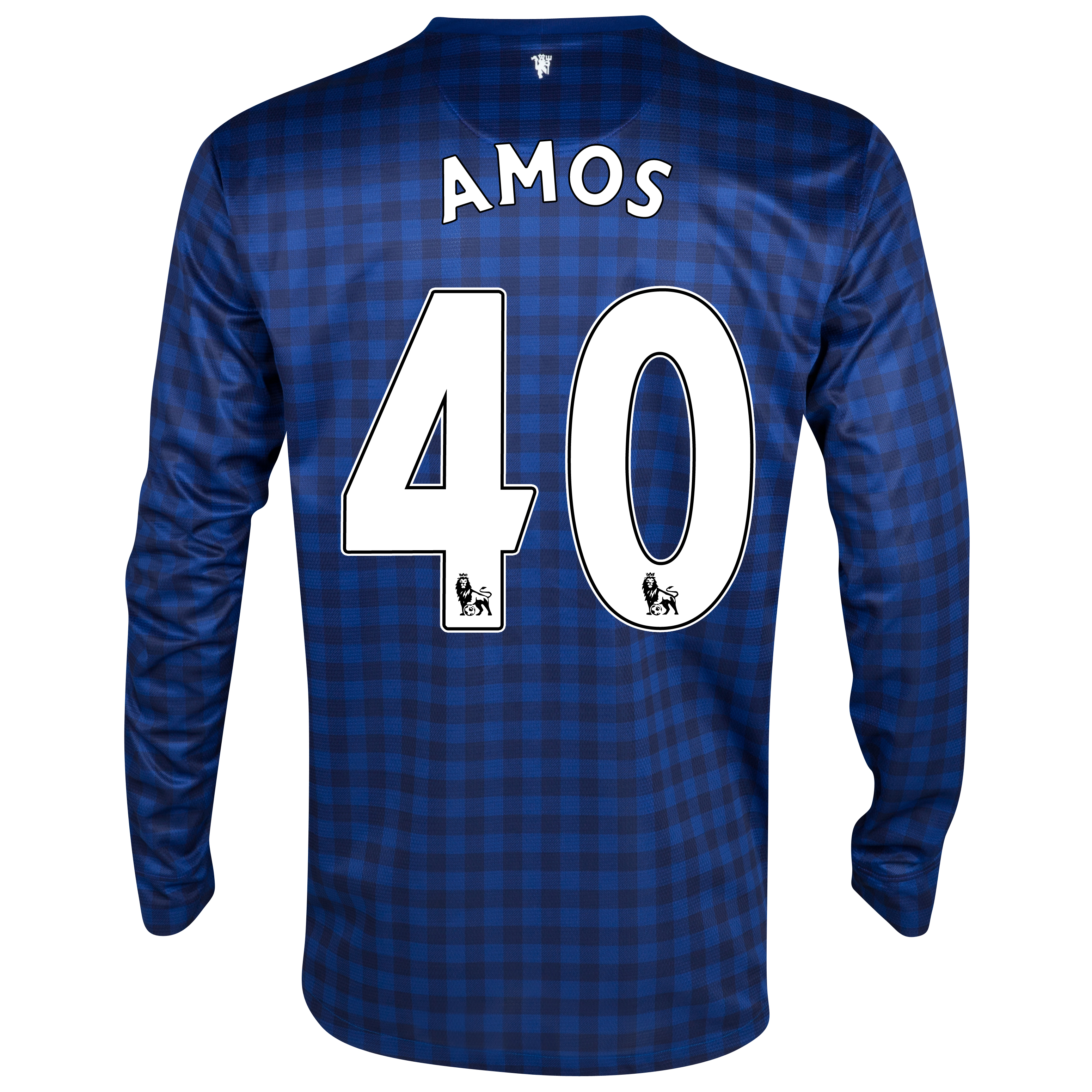 Manchester United Away Goalkeeper Shirt 2012/13- Youths with Amos 40 printing