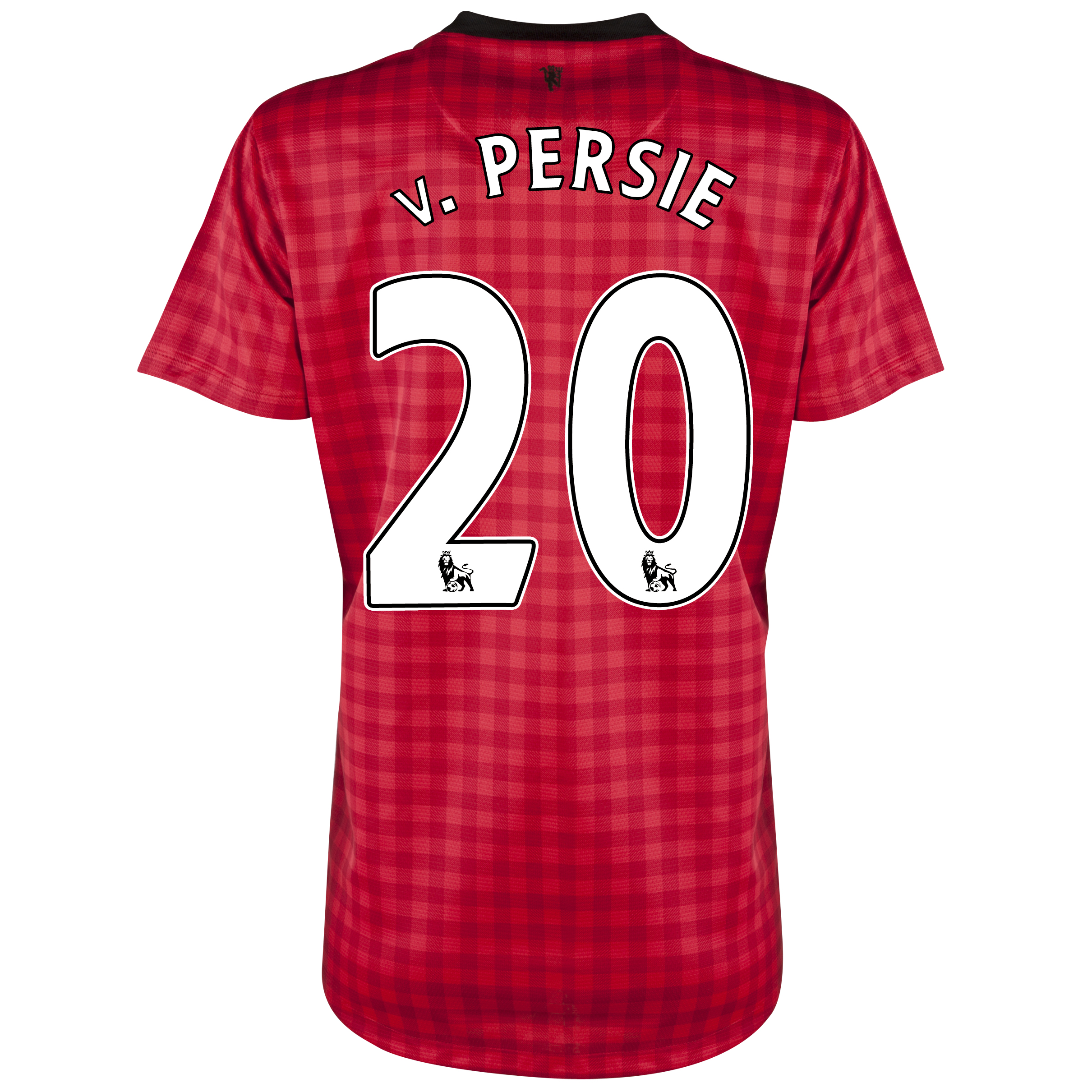Manchester United Home Shirt 2012/13 - Womens with v.Persie 20 printing