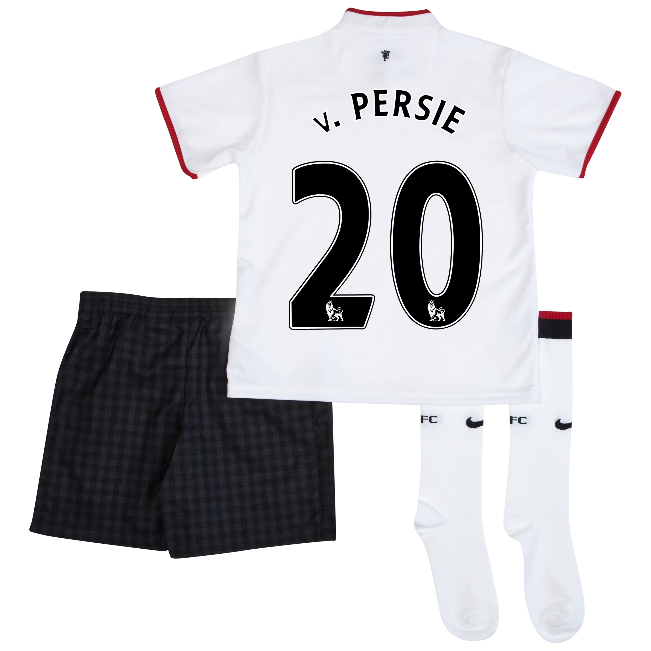 Manchester United Away Kit 2012/13 - Little Boys with v.Persie 20 printing