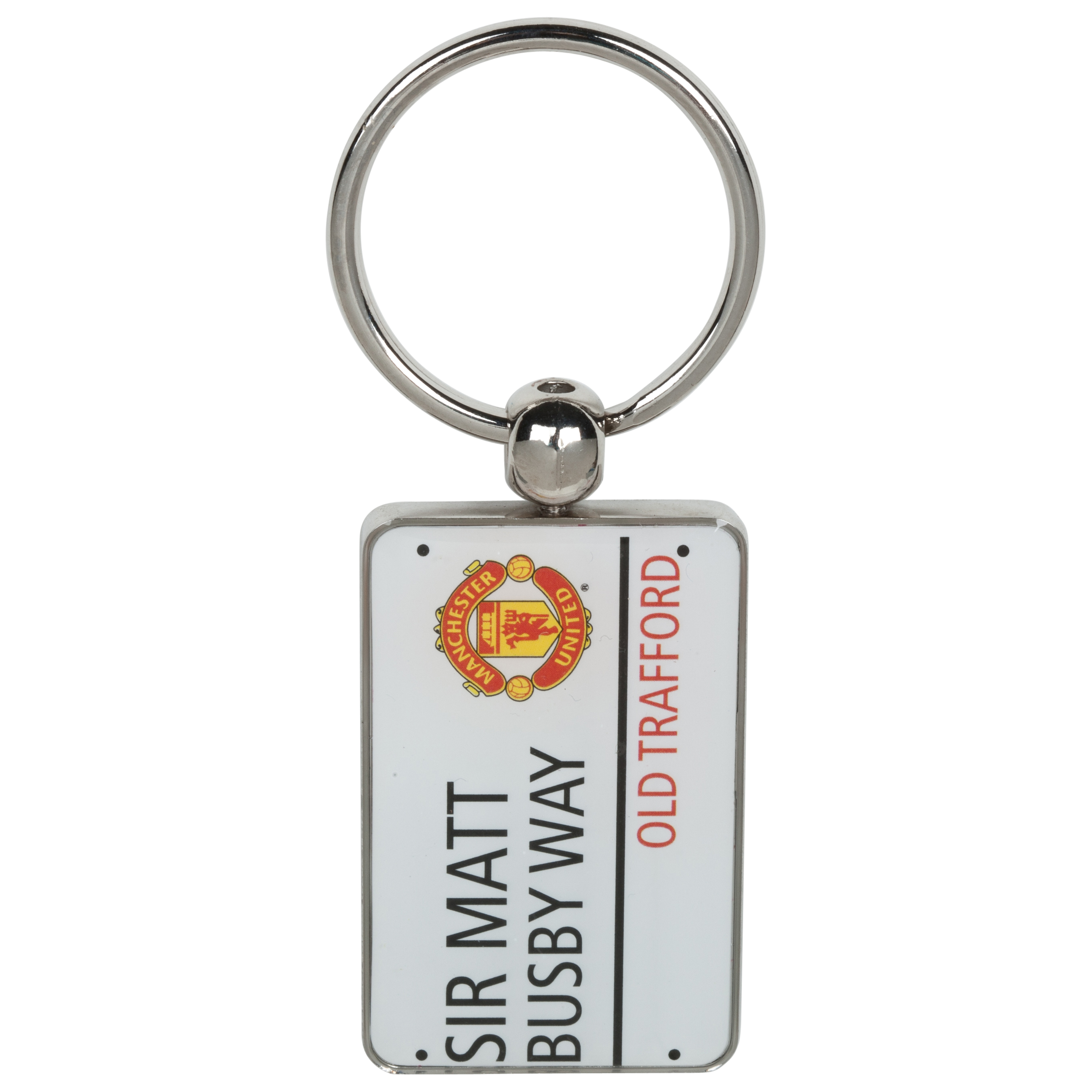 Manchester United Street Sign Keyring