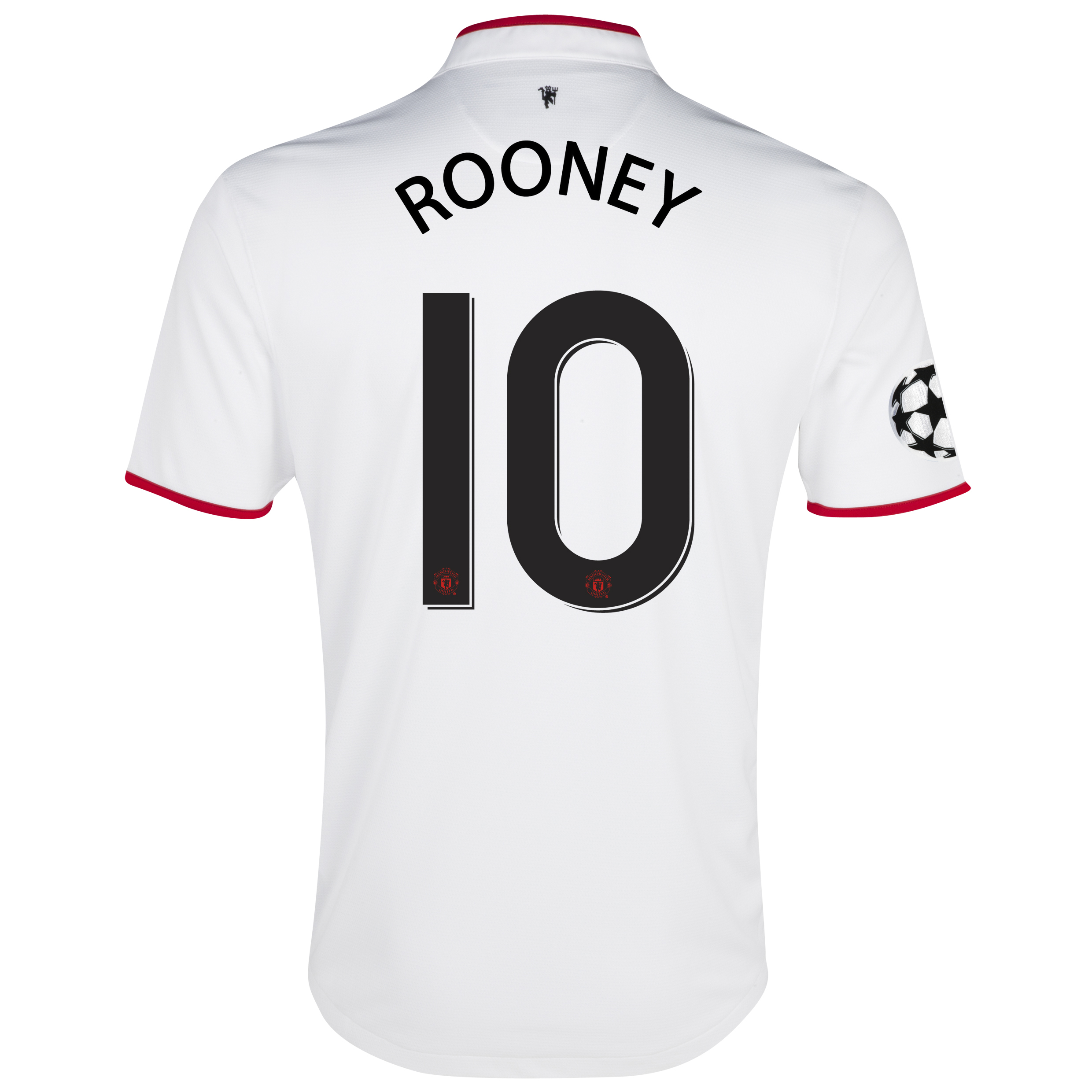 Manchester United UEFA Champions League Away Shirt 2012/13 - Kids with Rooney 10 printing