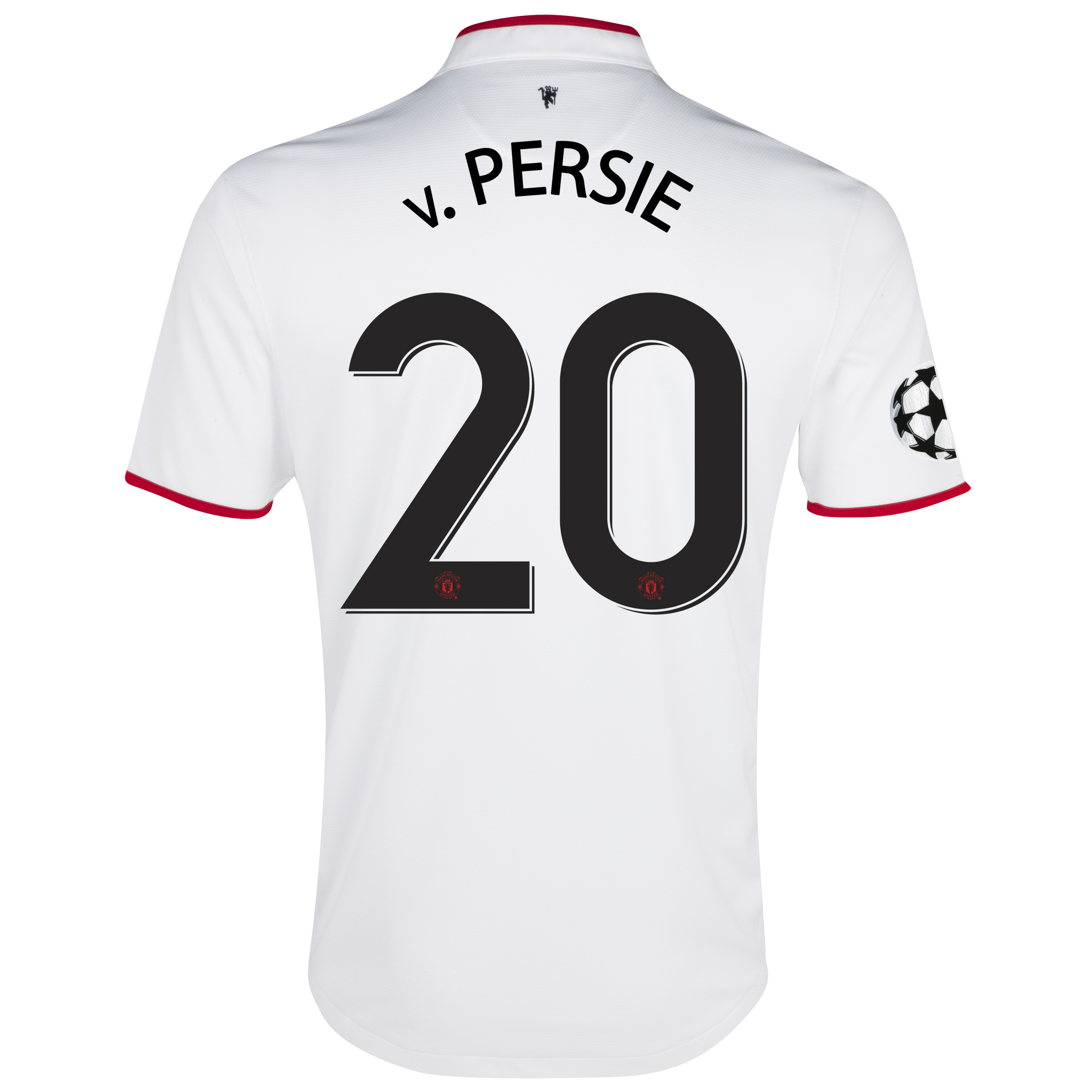Manchester United UEFA Champions League Away Shirt 2012/13 - Kids with v.Persie 20 printing