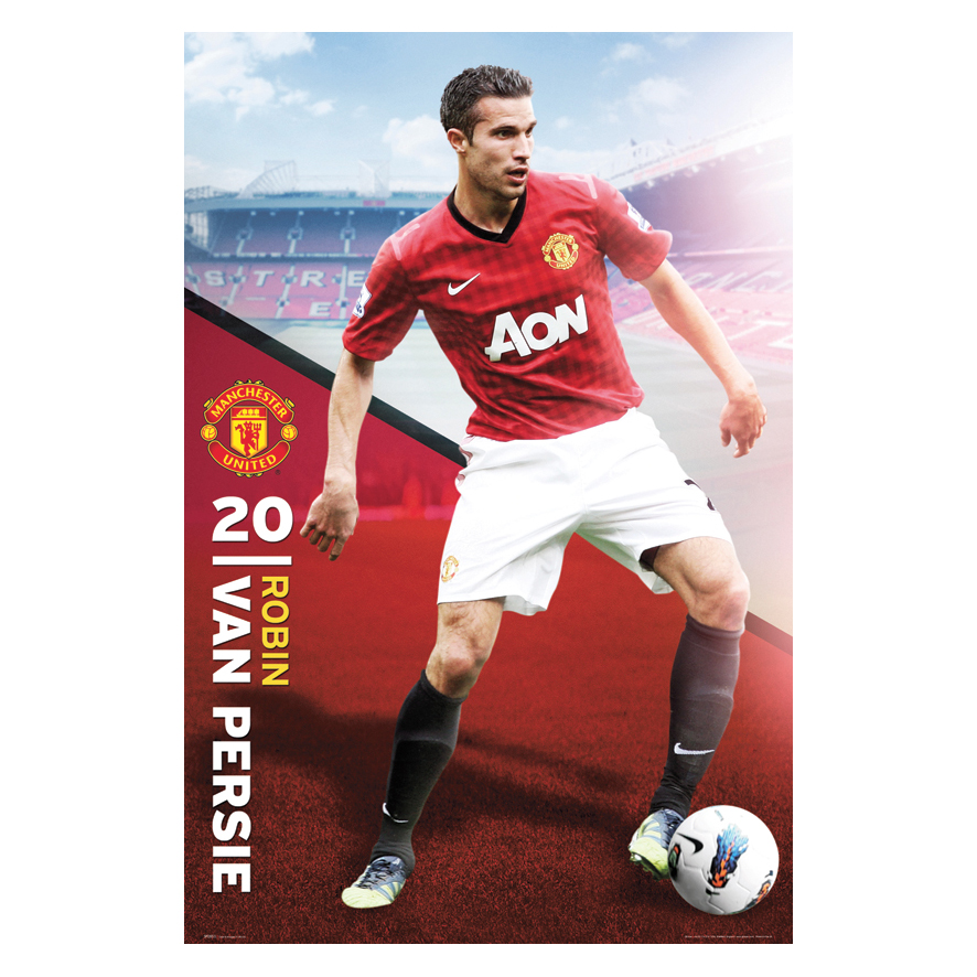 Manchester United 2012/13 Van Persie Poster - 61 x 92cm