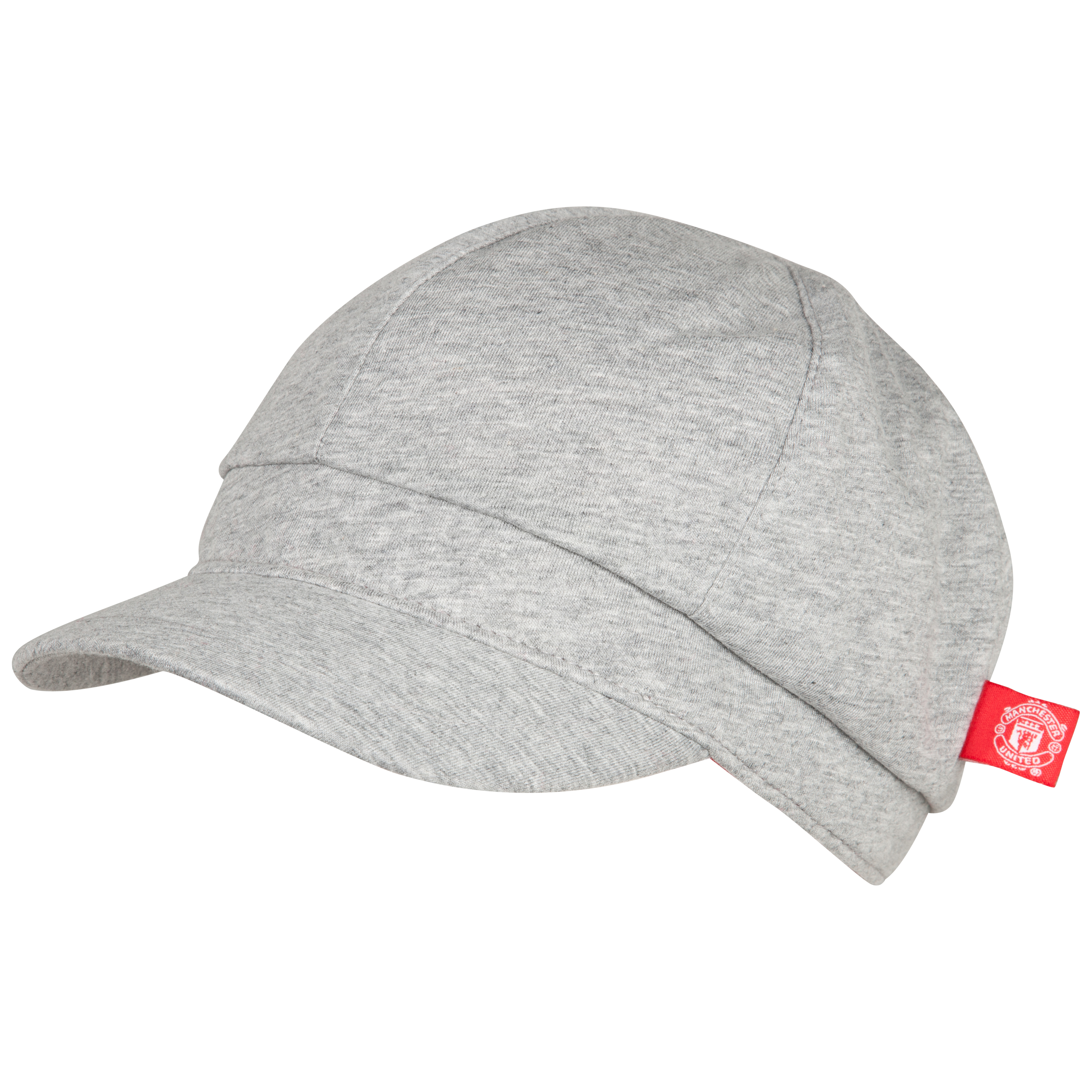 Manchester United Baker Boy Cap - Grey - Womens