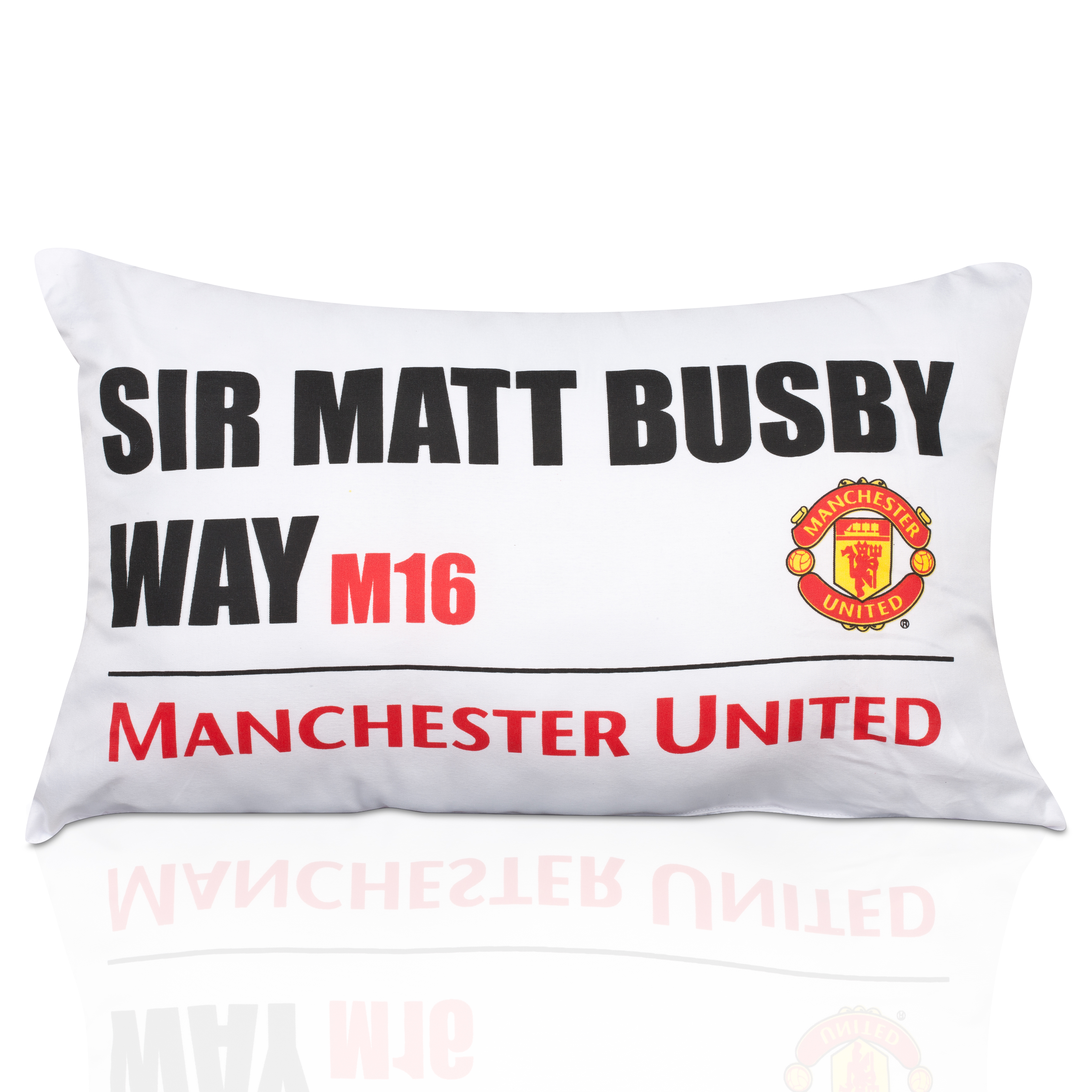 Manchester United Street Sign Cushion
