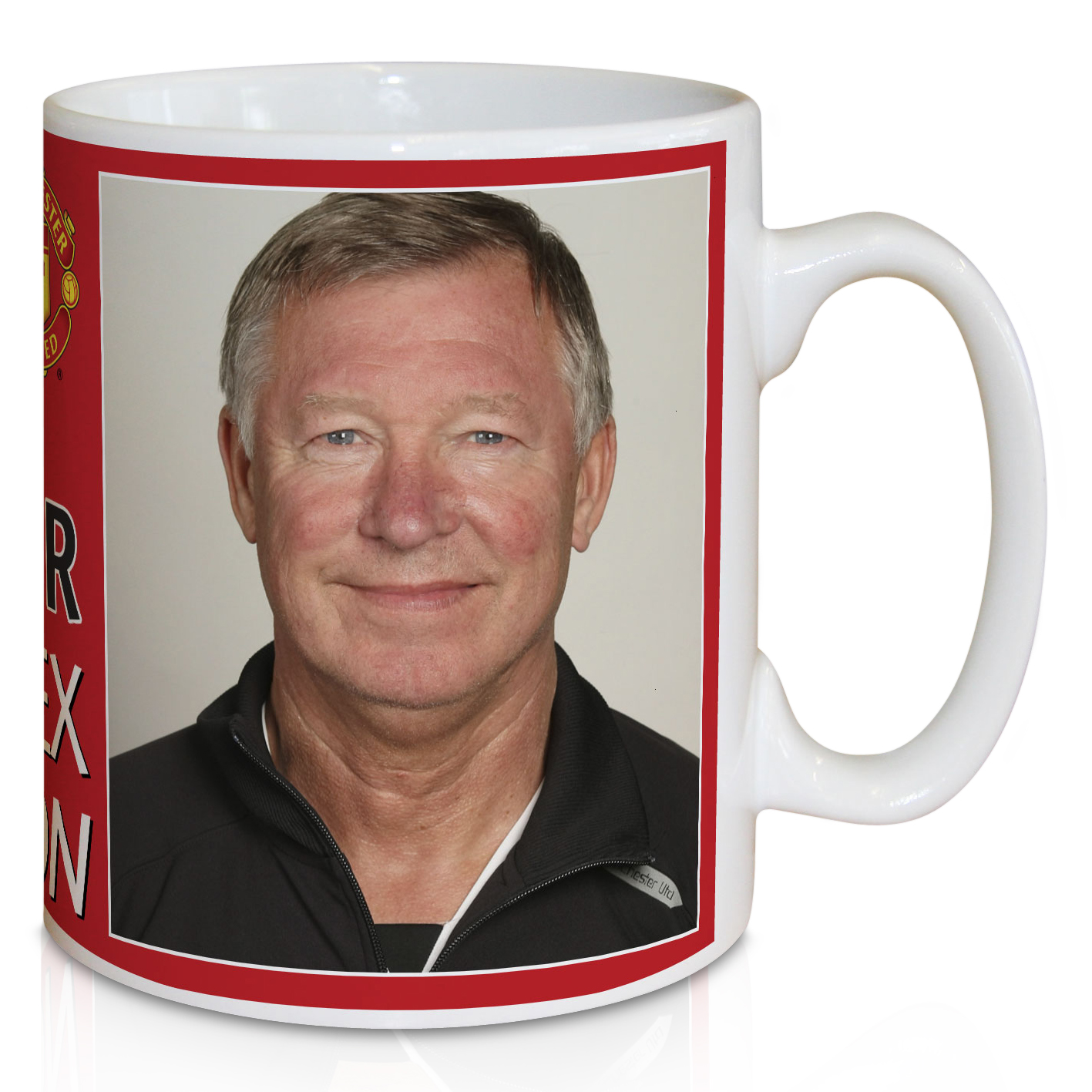 Manchester United Personalised Player Signature Mug - Alex Ferguson