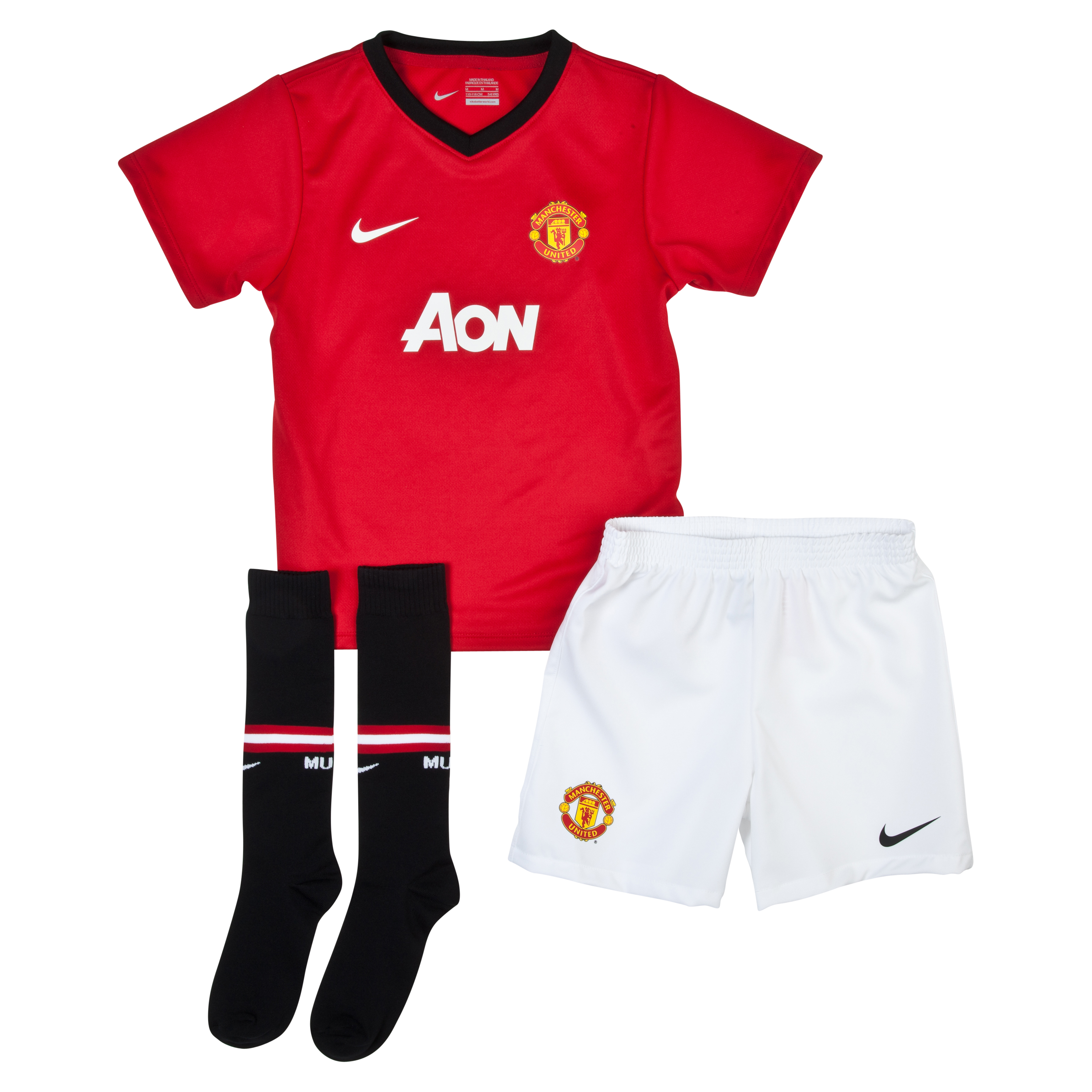 Manchester United Home Kit 2013/14 Little Boys