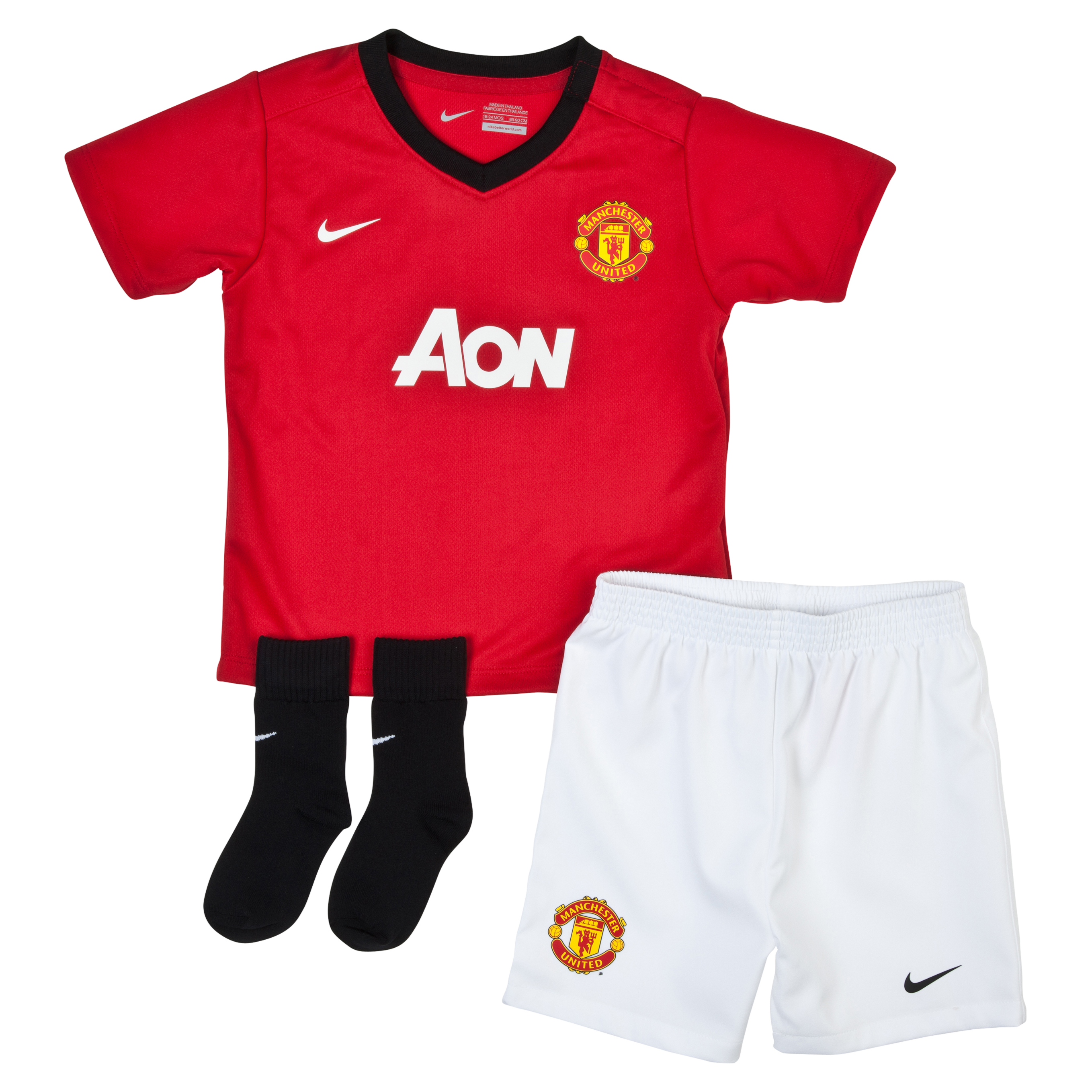 Manchester United Home Kit 2013/14 Infants