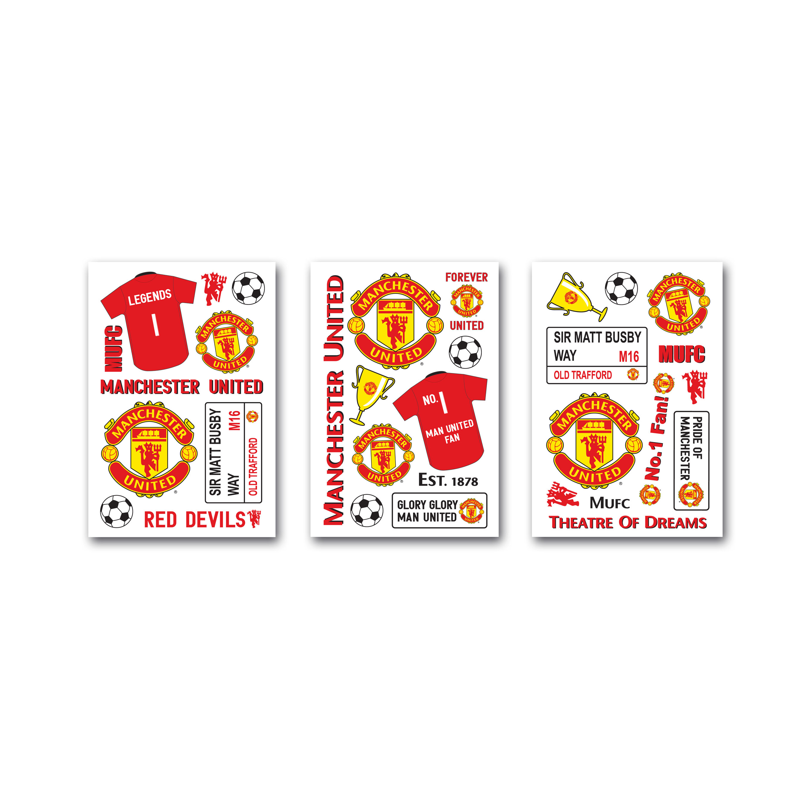 Manchester United Wall Stickers