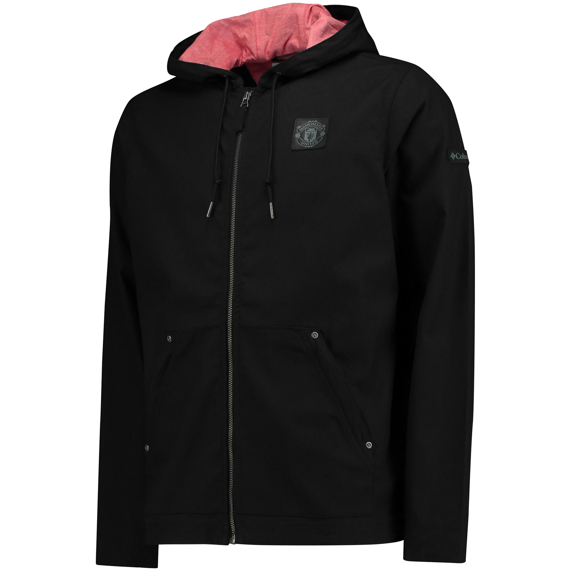 Manchester United Loma Vista Springs Jacket - Black - Mens Manchester United Loma Vista Springs Jacket - Black - Mens