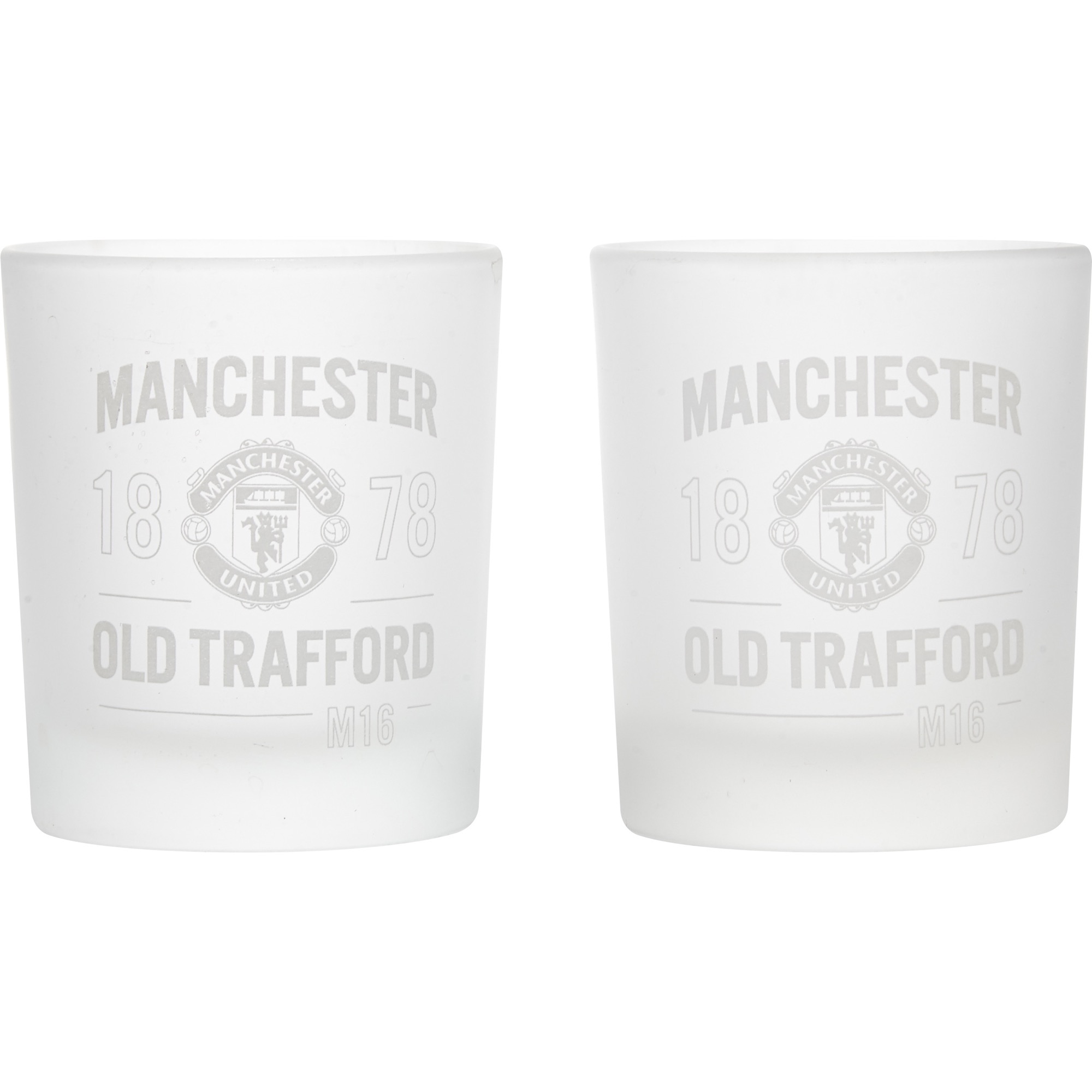 Club Branded Manchester United Home Team Tumblers - 2 Pack