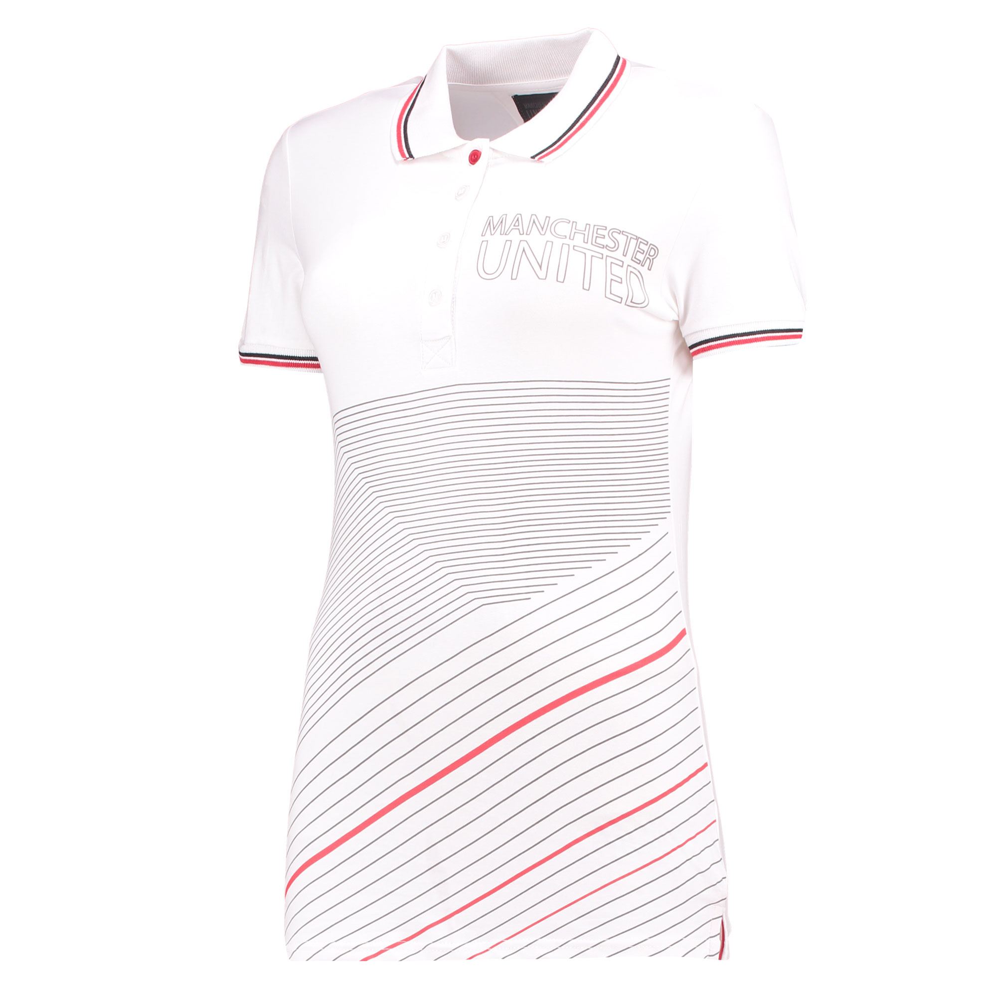 Manchester United Polo Sports Retro - Blanc - Femme