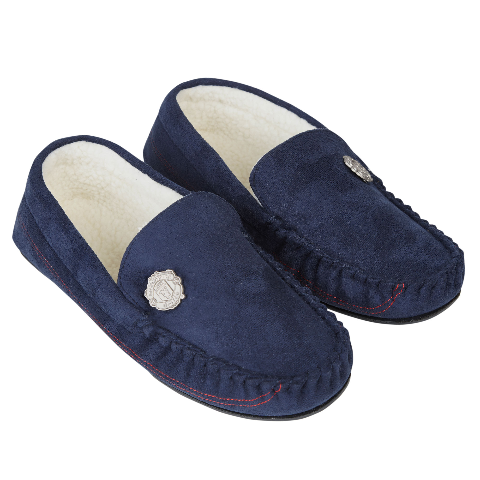 man utd moccasin slippers